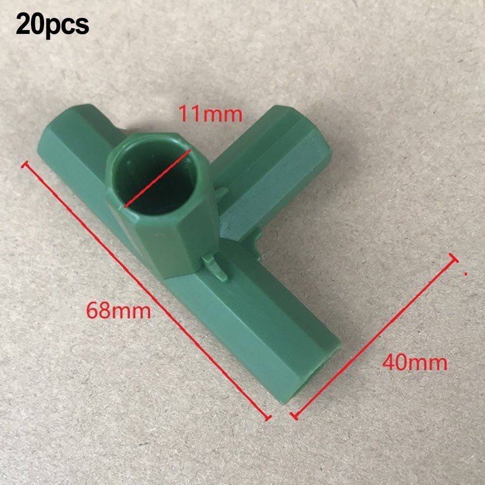 11mm Gardening Frame Connectors - Heavy Duty Greenhouse Support & Frame! Mix Smile Home B - V1189-LWWAL-20260327-04446 11mm Gardening Frame Connectors - Heavy Duty Greenhouse Support & Frame! Mix Smile Home B - Image 2