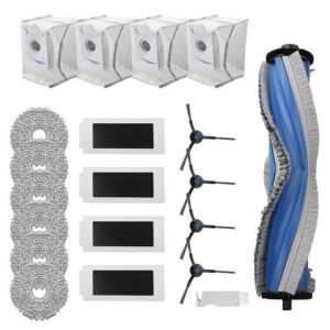 Ecovacs T30S T30S Pro Robot Vacuum Cleaner Replacement Parts Kit With Side Brush Filter Mop Cloth Dust Bag For Home Cleaning Accessories