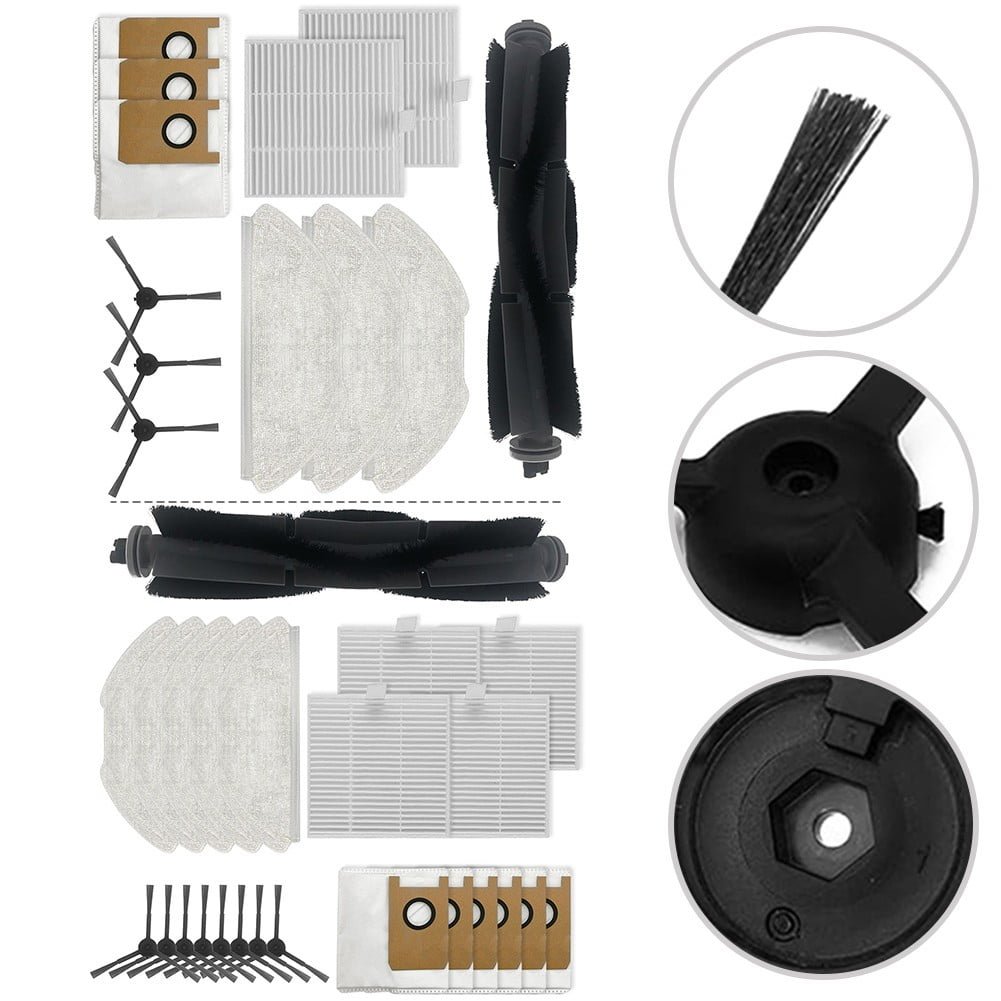 Main Brush Filters Mop Cloths Dust Bags For AIRROBO T20 T20+ Vacuum Cleaner B - V1189-LWWAL-20260327-04929 Main Brush Filters Mop Cloths Dust Bags For AIRROBO T20 T20+ Vacuum Cleaner B - Image 4