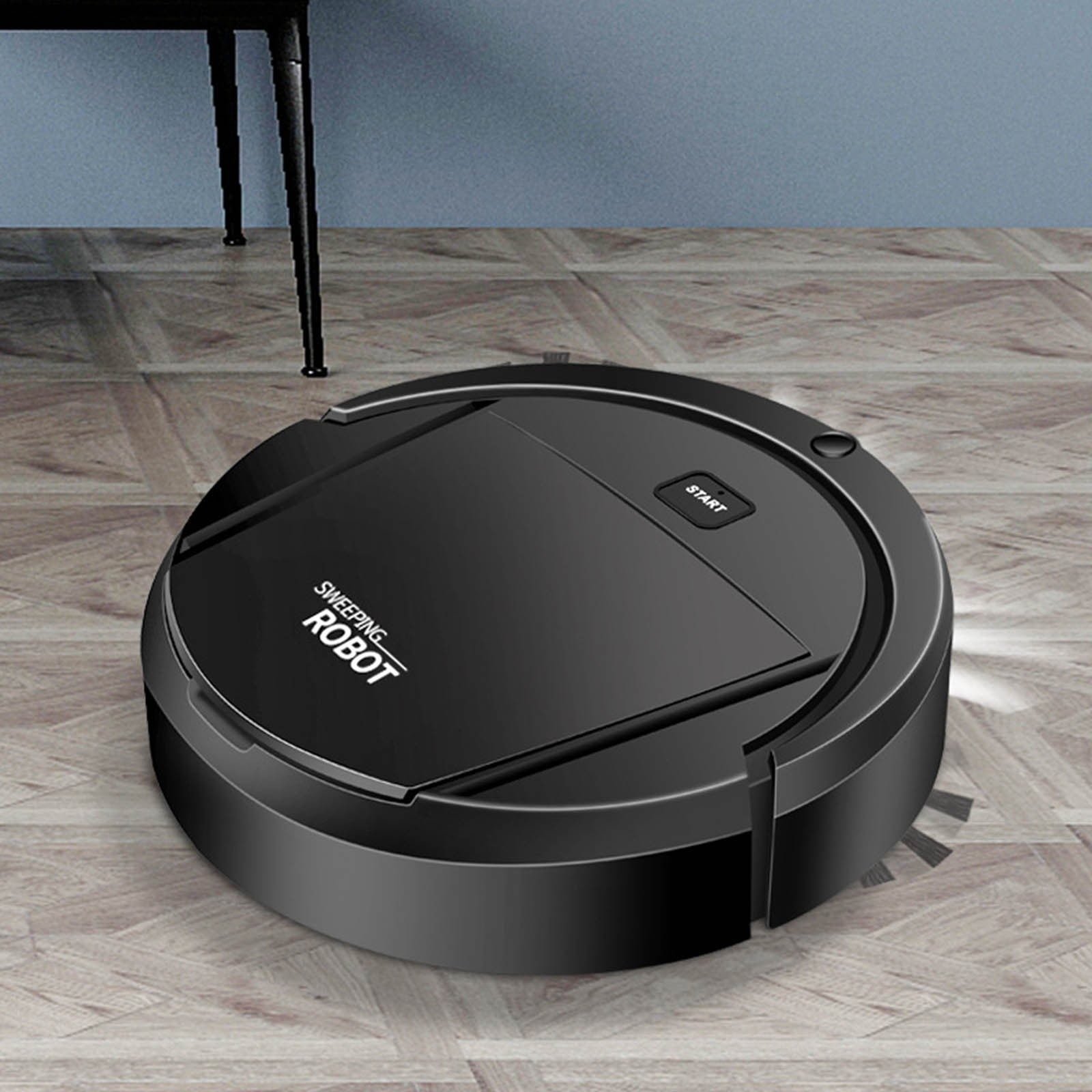 Robot Vacuum Cleaner, 4 in 1 Ultra Thin Low Operation Intelligent Sweeping Mopping Robot,for Hard Floor, Pet Hair and Low-Piled Carpet,Quiet,Integral Memory Multiple Cleaning Modes Vacuum Black - V1189-LWWAL-20260401-05290 Robot Vacuum Cleaner, 4 in 1 Ultra Thin Low Operation Intelligent Sweeping Mopping Robot,for Hard Floor, Pet Hair and Low-Piled Carpet,Quiet,Integral Memory Multiple Cleaning Modes Vacuum Black - Image 2