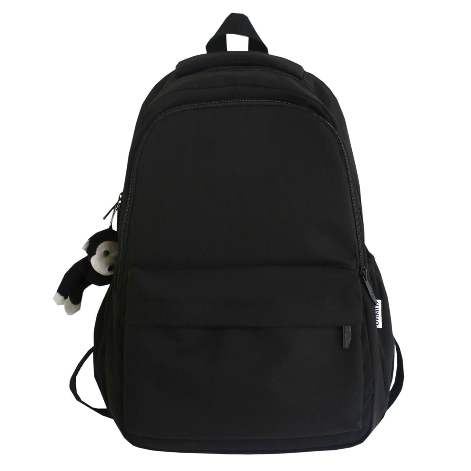 1 Pcs Travel Backpack,Cute Custom BookBag with Detachable Bear,Travel Backapck for Women/Men Casual Laptop Bookbag,Large Capacity Backpack for Birthday Gift,Christmas Gift,8.6x11 in(Green) Z3-Black