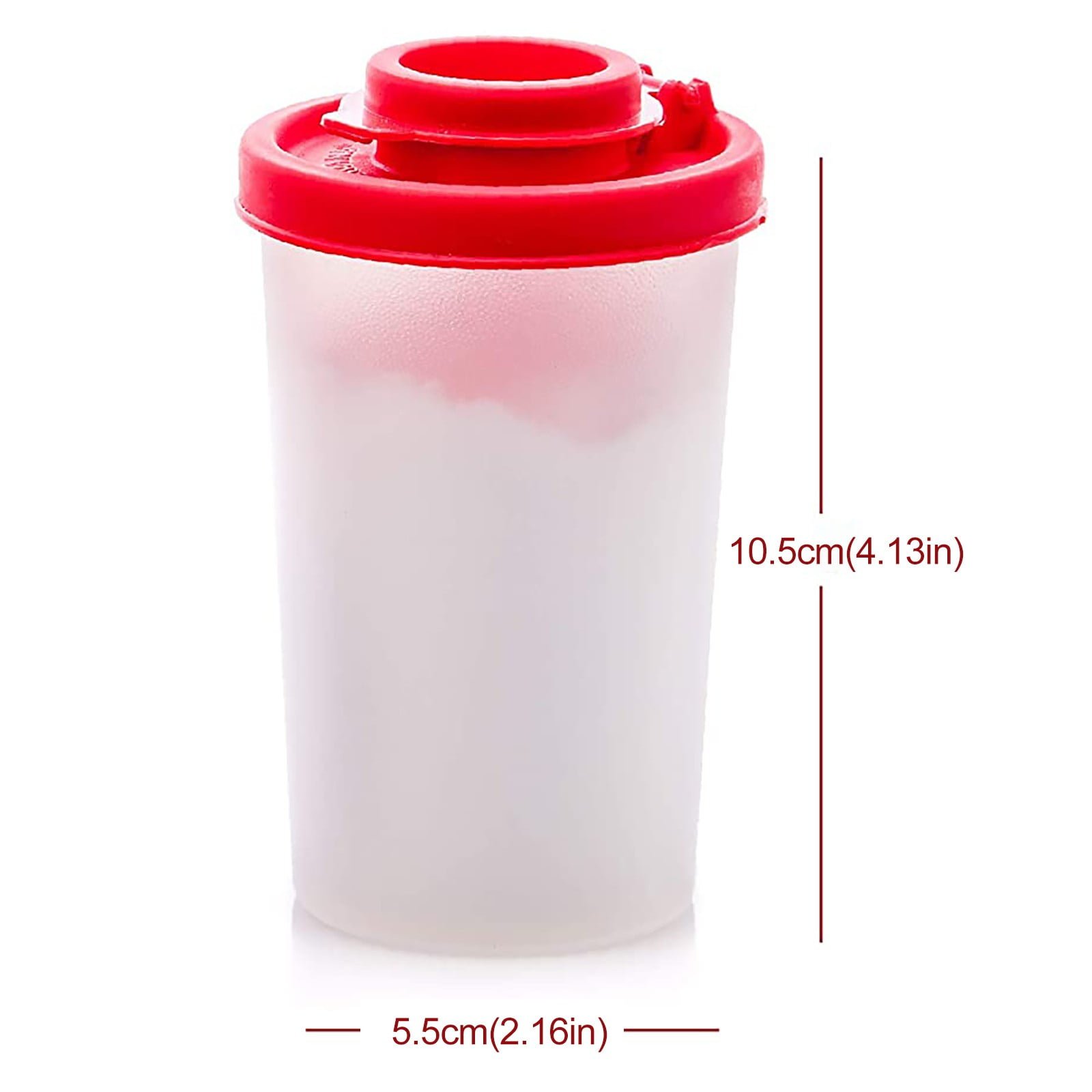 Salt And Pepper Shakers Moisture Proof,Plastic Salt Shakers,Salt Shaker To Go Camping Picnic Outdoors Kitchen Lunch Boxes Travel Spice Set Clear With Red Covers Lids Plastic Airtight Dispenser,1PCS 3PCS - V1189-LWWAL-20260401-06629 Salt And Pepper Shakers Moisture Proof,Plastic Salt Shakers,Salt Shaker To Go Camping Picnic Outdoors Kitchen Lunch Boxes Travel Spice Set Clear With Red Covers Lids Plastic Airtight Dispenser,1PCS 3PCS - Image 6