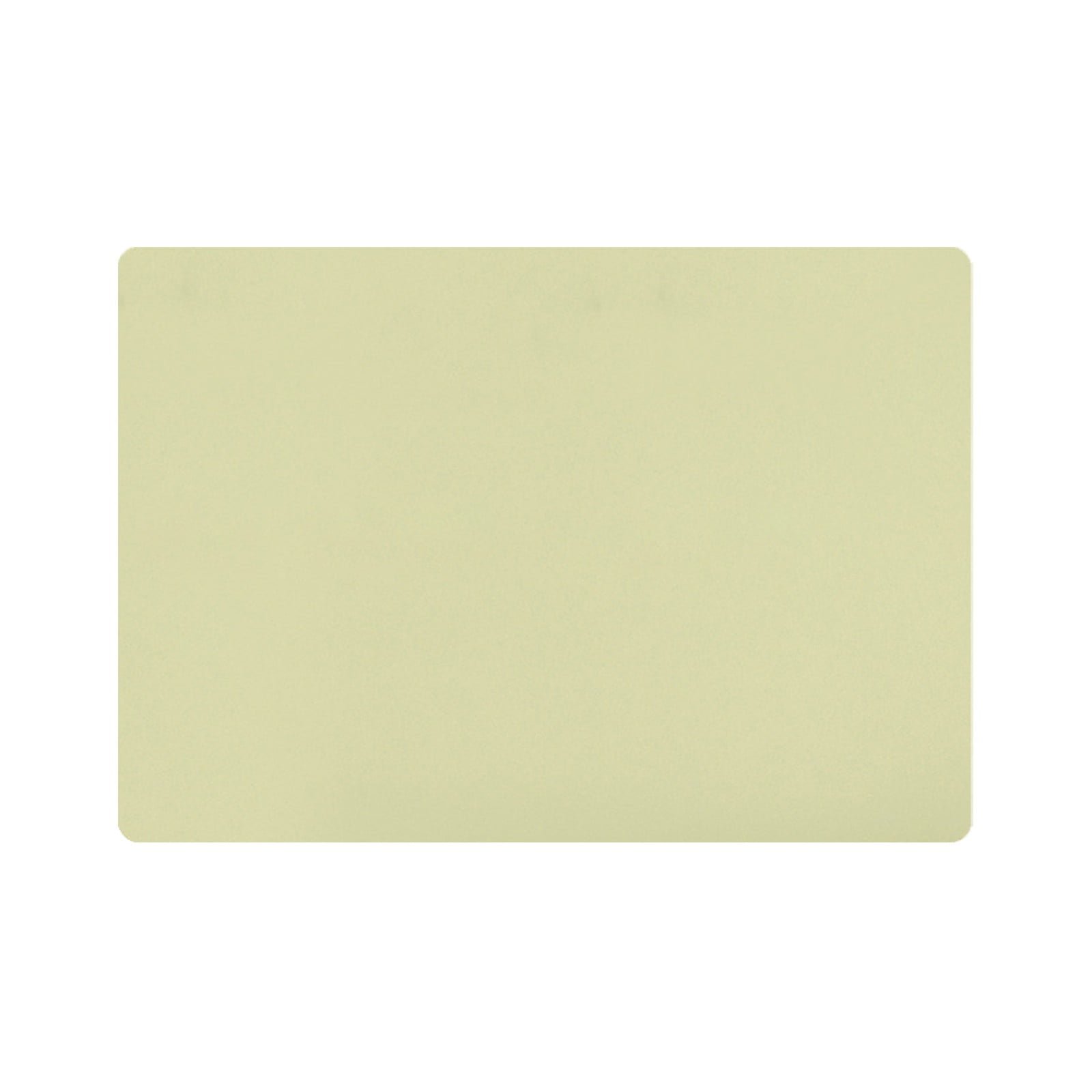 1 Pcs Placemats,Plastic Table Mats,16.93X11.81 Inch Rectangle Heat-Resistant Place Mat,Water-Proof Non-Slip Dining Table Mats,Wipeable Washable Placemats,Place Mats For Kitchen Table,Yellow Light Yellow