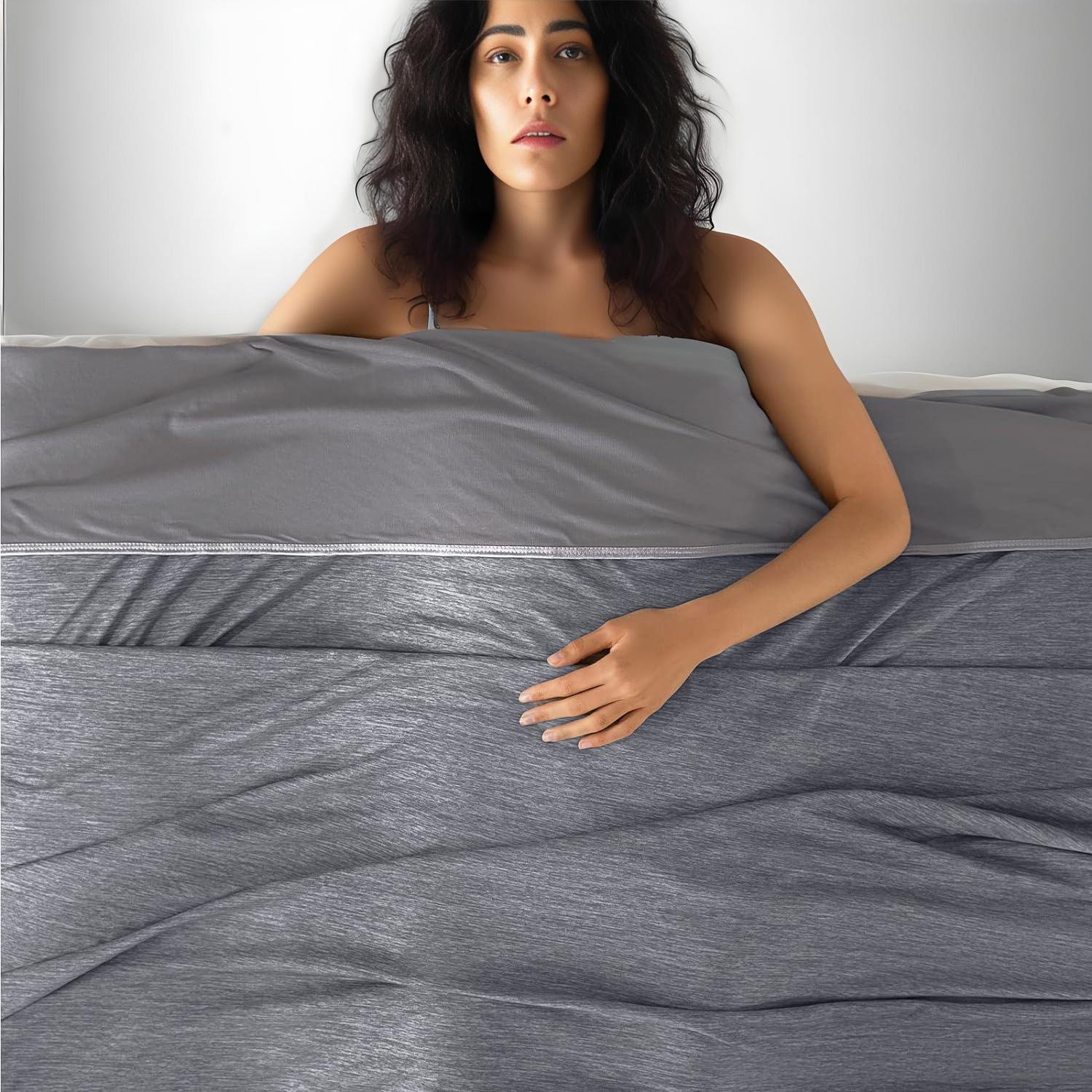 Sky Blue Blanket - 150x200cm Soft Warm Throw for Beds, Sofas & Living Spaces - V1192-D32 Sky Blue Blanket - 150x200cm Soft Warm Throw for Beds, Sofas & Living Spaces - Image 5