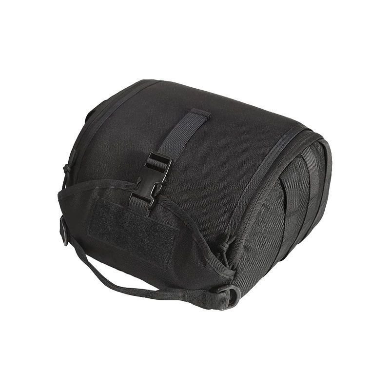 Portable Outdoor Adventure Storage Pouch Black, Tidy Hiking Gear Organizer, Outdoor Gift