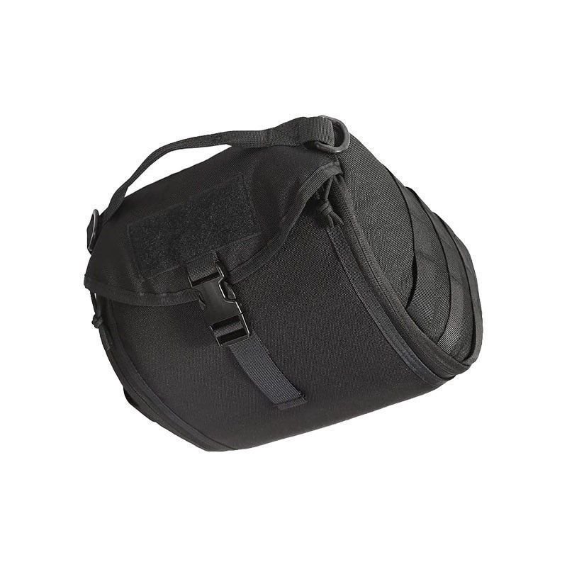 Portable Outdoor Adventure Storage Pouch Black, Slim Profile Easy To Clip On Backpacks