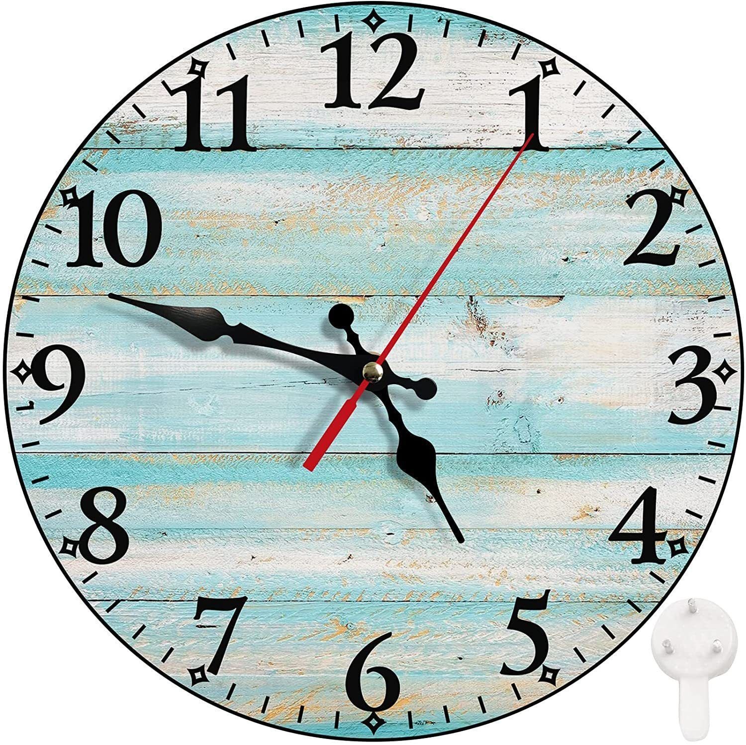 Wooden Wall Clock No.11, 10 Inch