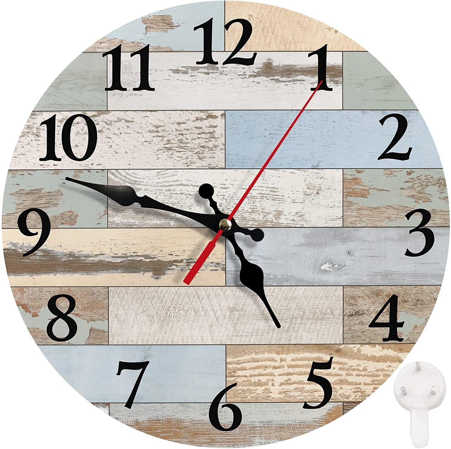 Wooden Wall Clock No.12, 10 Inch