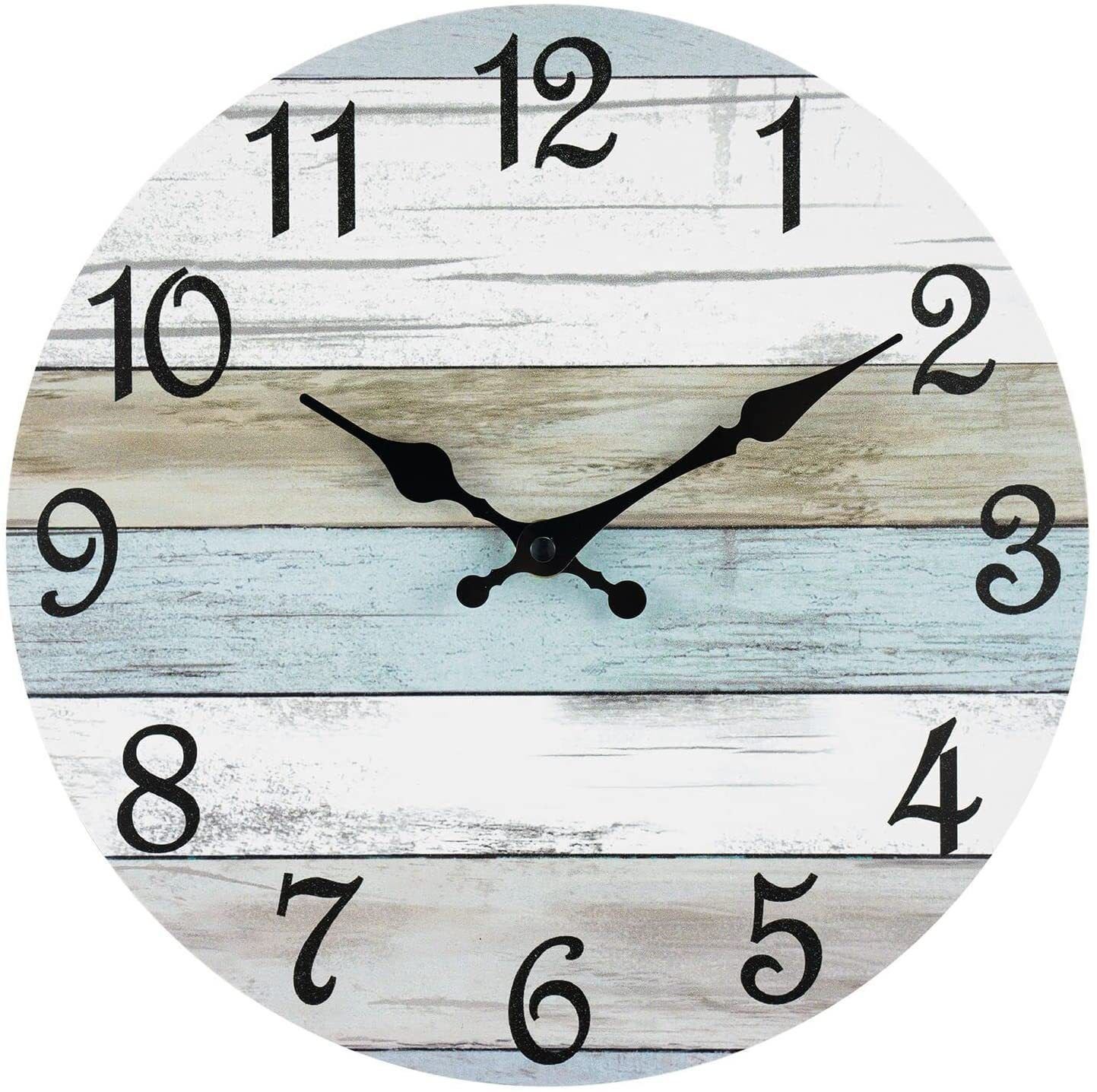 Wooden Wall Clock No.16, 10 Inch