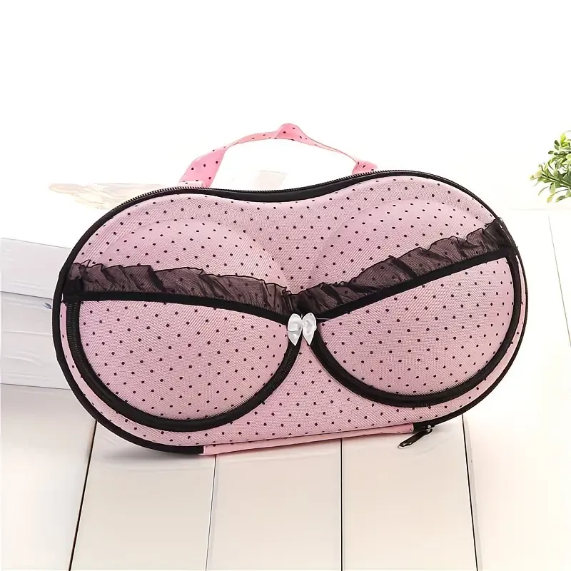 Fashionable EVA Bra Travel Storage Bag: Large Capacity Portable with Lid, Compression Resistant Anti Deformation, Essential for Business Trips, Beautiful and Practical/leopard print - V1232-BRSNB-EVA-003 Fashionable EVA Bra Travel Storage Bag: Large Capacity Portable with Lid, Compression Resistant Anti Deformation, Essential for Business Trips, Beautiful and Practical/leopard print - Image 8