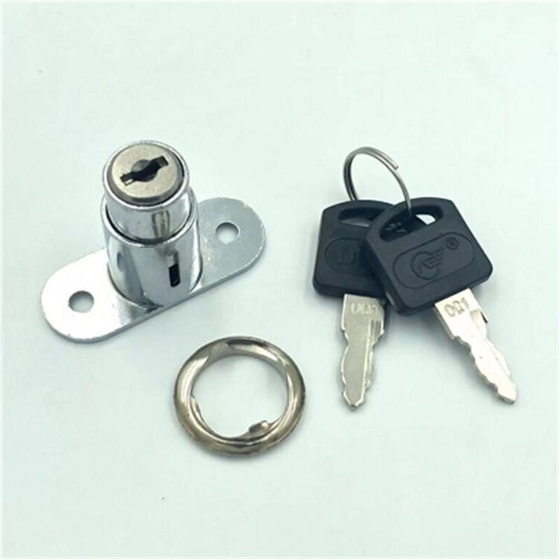 Zinc Alloy Drawer Cabinet Lock, ., Desks Drawers, Wardrobes Furniture, Filing Cabinets Sliding Door Furniture Lock for Display Cases - V1237-MS-626-227 Zinc Alloy Drawer Cabinet Lock, ., Desks Drawers, Wardrobes Furniture, Filing Cabinets Sliding Door Furniture Lock for Display Cases - Image 2