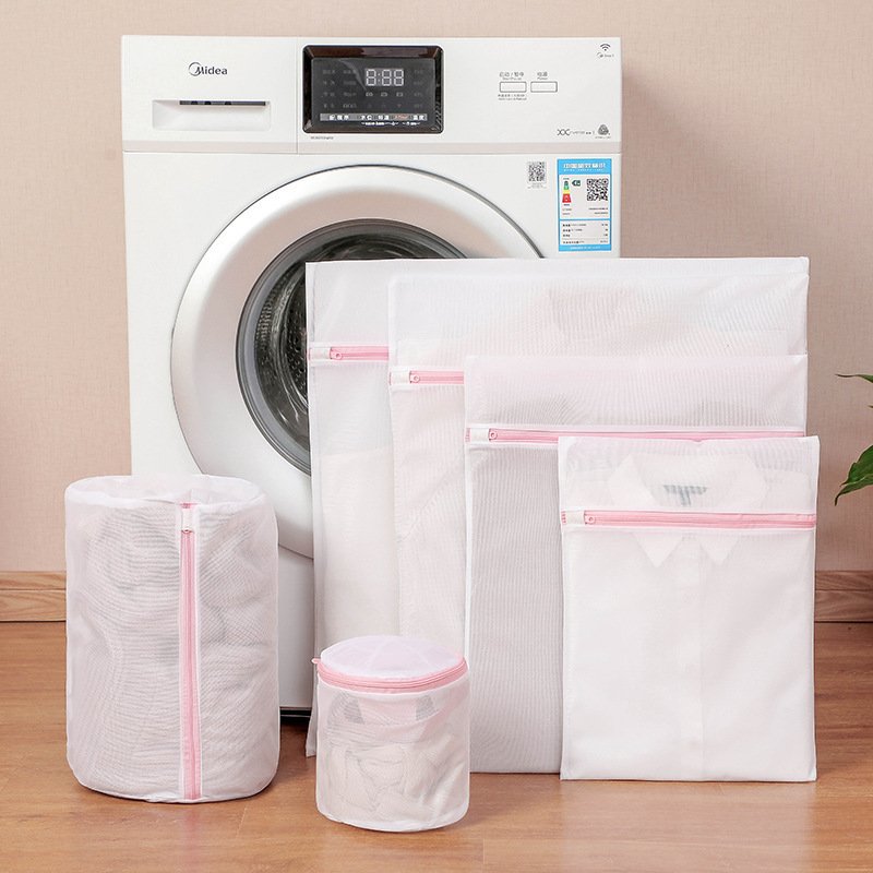 Laundry Bag - Blue Laundry Bags with Zipper - Fine Mesh Storage Bags - Protect Your Laundry and Washing Machine - Laundry Bags for Washing Bras, Underwear, Socks, Baby Clothes, Travel and Storage - Set of 6 - V1237-NKKS00023 Laundry Bag - Blue Laundry Bags with Zipper - Fine Mesh Storage Bags - Protect Your Laundry and Washing Machine - Laundry Bags for Washing Bras, Underwear, Socks, Baby Clothes, Travel and Storage - Set of 6 - Image 2