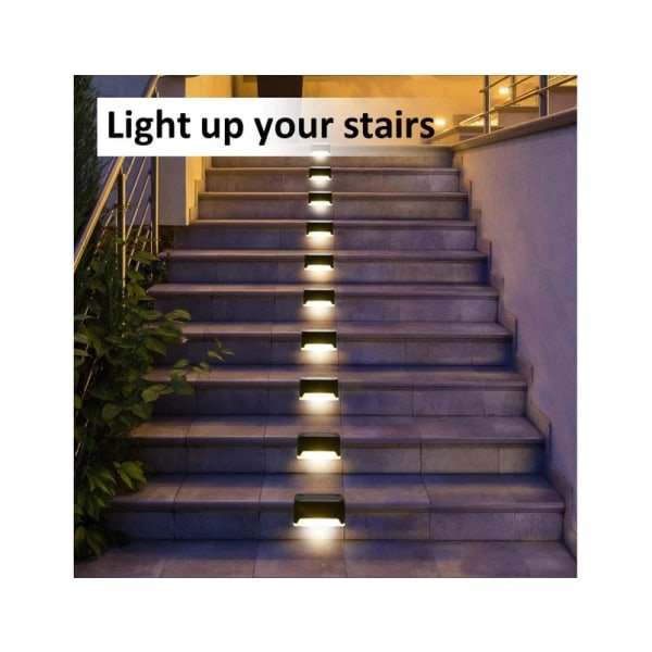 16-Pack Solar Lights for Outdoor Use, Waterproof LED Solar Lights for Stairs, Fence, Garden, Patio and Walkway 16pcs 16psc - V1237-ZY-203-1553 16-Pack Solar Lights for Outdoor Use, Waterproof LED Solar Lights for Stairs, Fence, Garden, Patio and Walkway 16pcs 16psc - Image 5