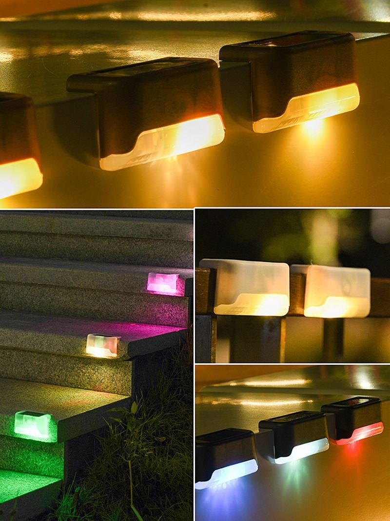 16-Pack Solar Lights for Outdoor Use, Waterproof LED Solar Lights for Stairs, Fence, Garden, Patio and Walkway 16pcs 16psc - V1237-ZY-203-1553 16-Pack Solar Lights for Outdoor Use, Waterproof LED Solar Lights for Stairs, Fence, Garden, Patio and Walkway 16pcs 16psc - Image 9