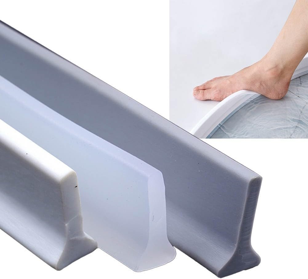 Shower Threshold / Water Barrier – Self-adhesive shower strip – 2m Grey - V1237-ZY-203-4242 Shower Threshold / Water Barrier – Self-adhesive shower strip – 2m Grey - Image 3