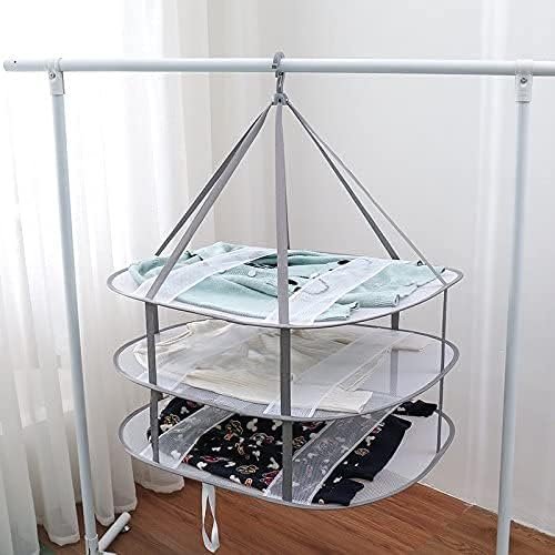 3-Tier Folding Clothes Drying Rack for Flat Drying Wool & Sweaters - Maintains Shape & Prevents Stretching - Space Saving Design - V1258-DP02-BOL-315 3-Tier Folding Clothes Drying Rack for Flat Drying Wool & Sweaters - Maintains Shape & Prevents Stretching - Space Saving Design - Image 6