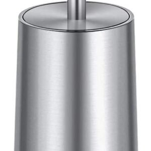 Toilet Brush and Holder, Toilet Brush 304 Stainless Steel, Toilet Bowl Brush for Bathroom Toilet-Ergonomic, Elegant,Durable