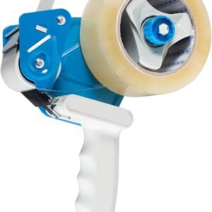 Packing Tape Dispenser, Shipping Tape Gun, Heavy Duty Roller for Box Sealing, Moving, Office, Warehouse, Packaging, Industrial Durable Handheld Tape Cutter - Fits 2" Wide Rolls