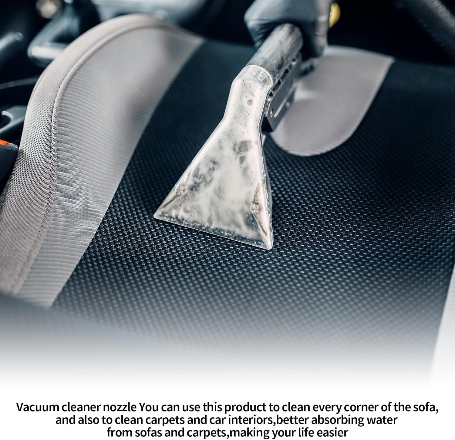 2 pieces of vacuum cleaner nozzles, vacuum cleaner nozzles, upholstery nozzle sprayer spray extraction nozzle, washer nozzle hand nozzle for car care sofa carpet vacuum - V1259-DP01-A-1724 2 pieces of vacuum cleaner nozzles, vacuum cleaner nozzles, upholstery nozzle sprayer spray extraction nozzle, washer nozzle hand nozzle for car care sofa carpet vacuum - Image 5