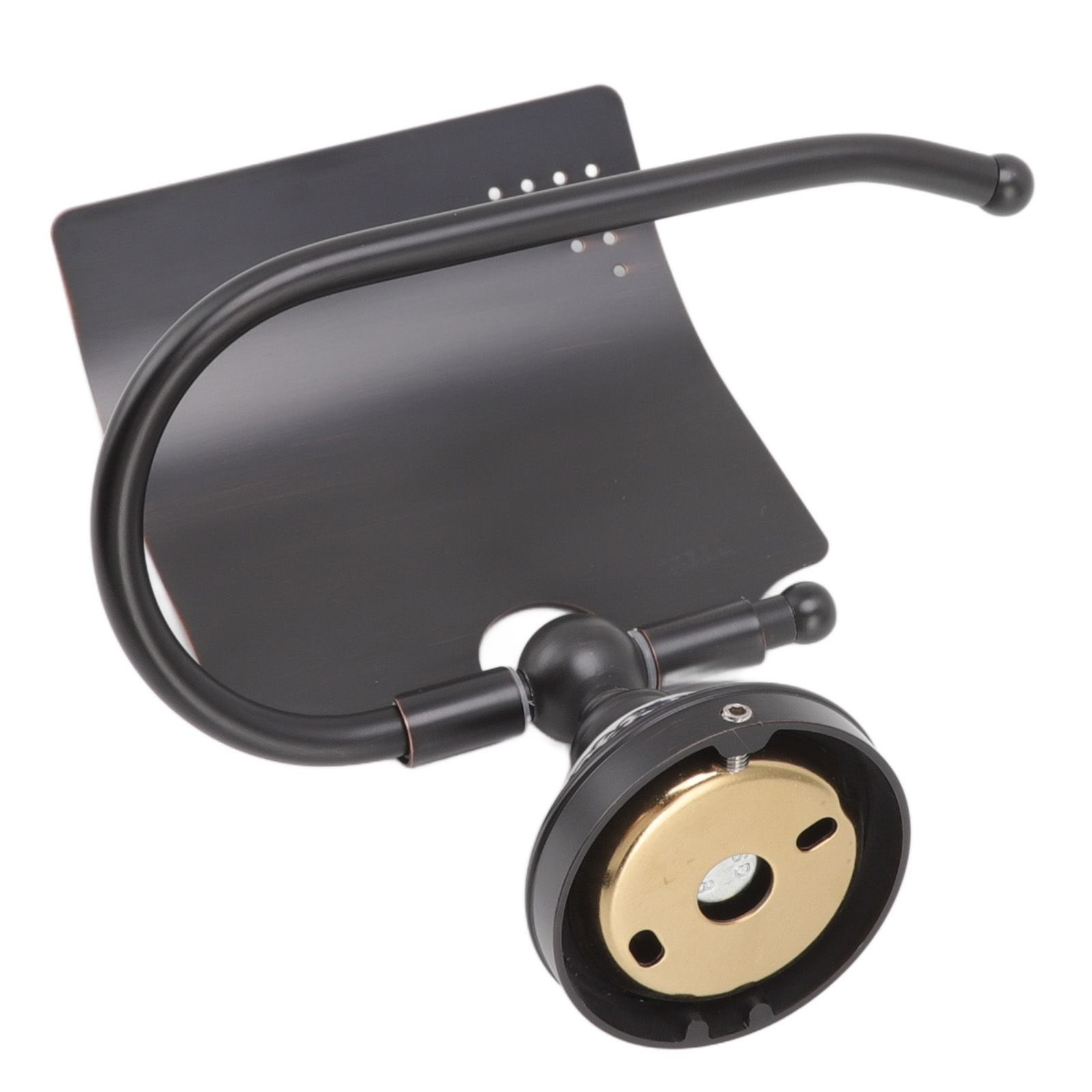 Paper Towel Dispenser Dark Bronze Blue and White Porcelain Wall Mounted Tissue Roll Holder for Bathroom Kitchen - V1294-YM0626-3112220085511 Paper Towel Dispenser Dark Bronze Blue and White Porcelain Wall Mounted Tissue Roll Holder for Bathroom Kitchen - Image 8