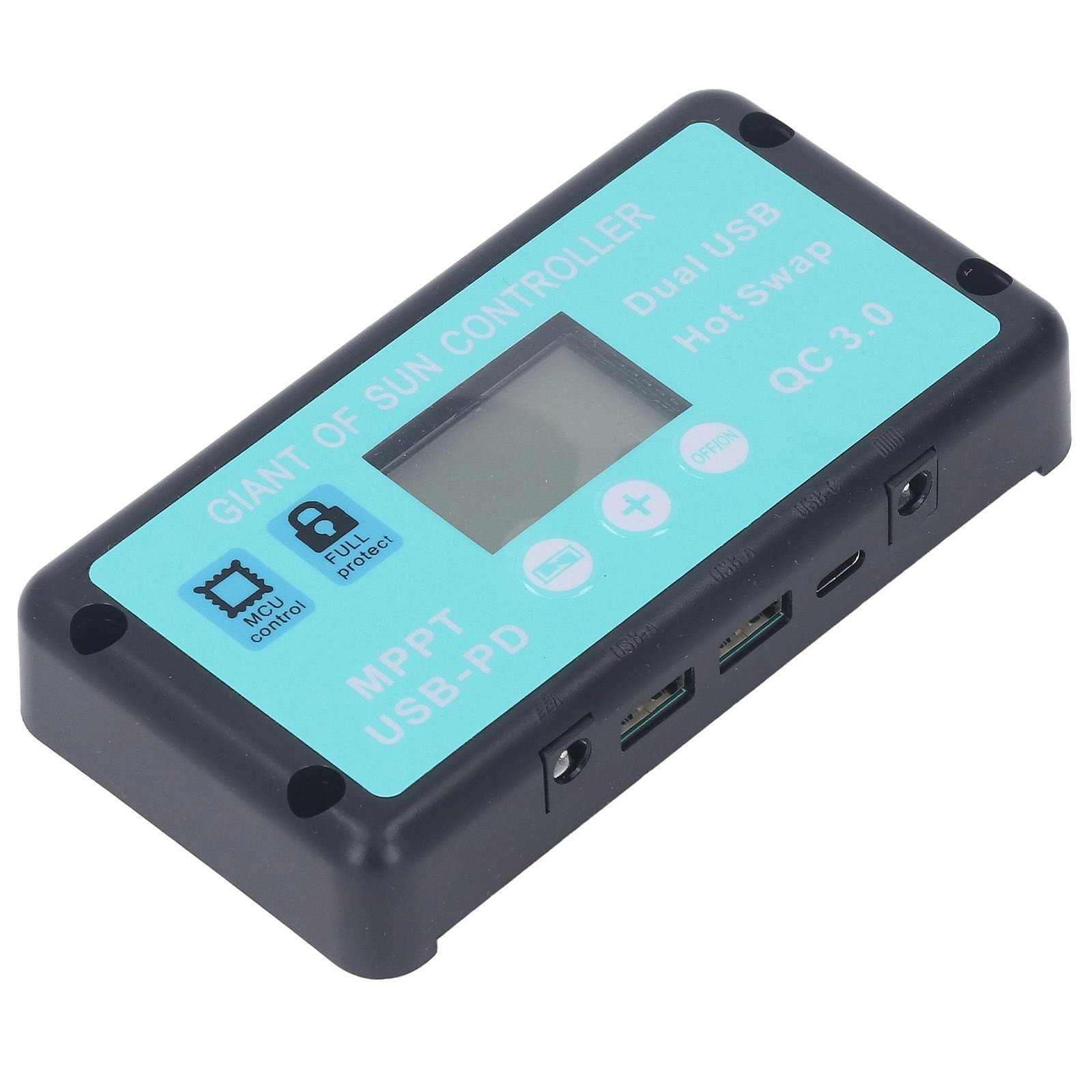 12V 24V MPPT Solar Charge Controller Professional USB PD QC3.0 Solar Panel Regulator with LCD Display for Battey 40A - V1294-YM0626-3114220115812 12V 24V MPPT Solar Charge Controller Professional USB PD QC3.0 Solar Panel Regulator with LCD Display for Battey 40A - Image 3