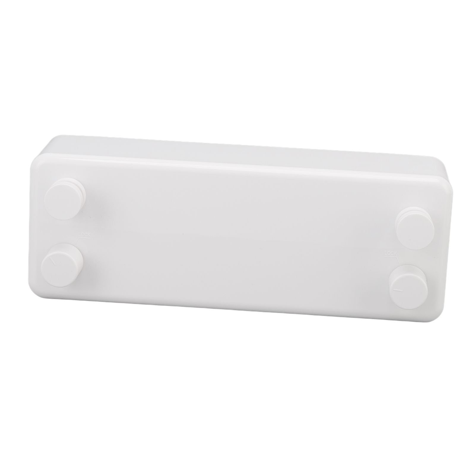 Retractable Clothesline Wall Mounted Heavy Duty Thickened Stainless Steel Double Laundry Line for Balcony Hotel 13.8ft White - V1294-YM0626-3117220291911 Retractable Clothesline Wall Mounted Heavy Duty Thickened Stainless Steel Double Laundry Line for Balcony Hotel 13.8ft White - Image 3