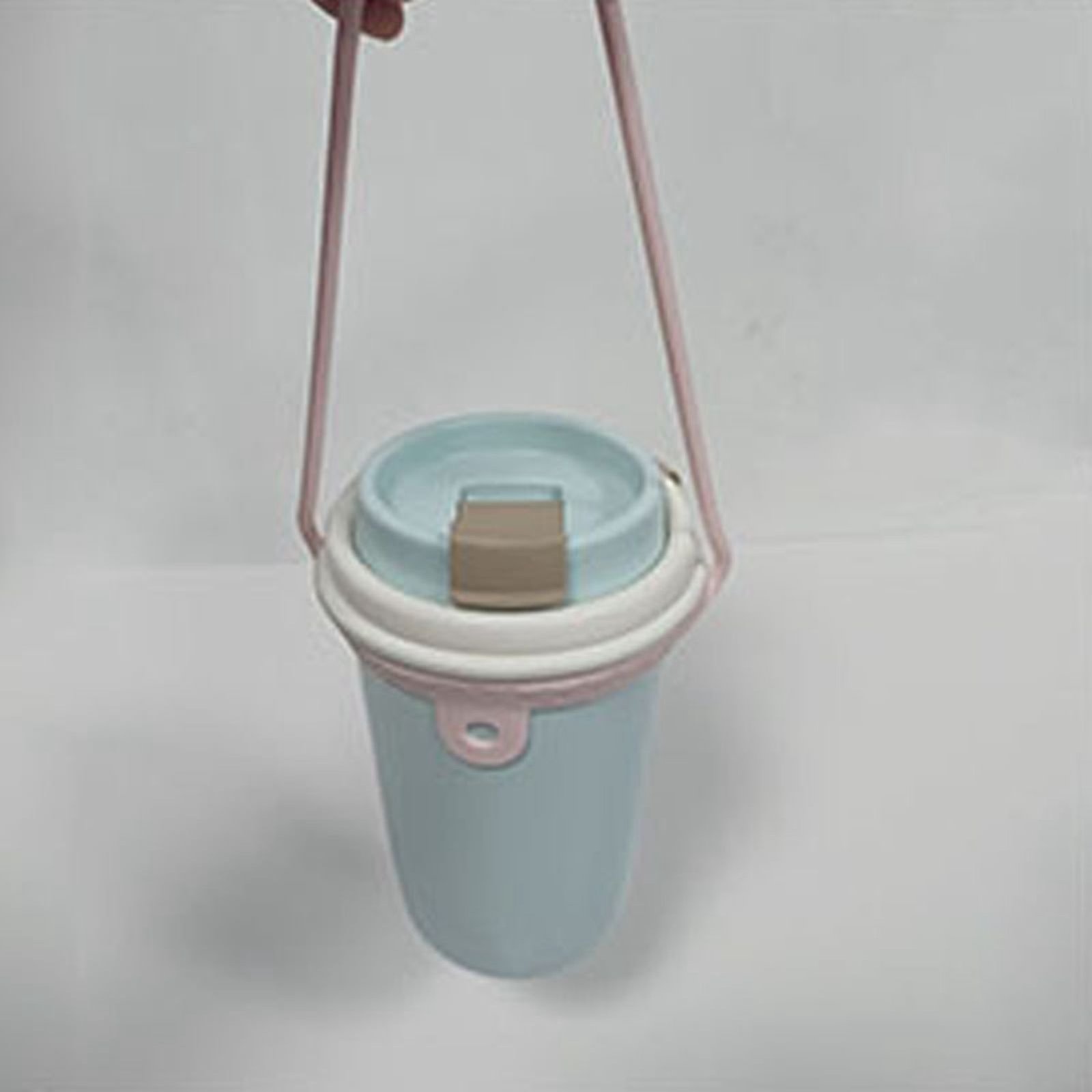 Silicone Coffee Carrier Reusable Portable Beverage Drink Cup Carrier Holder for Outdoor Travel Pink - V1294-YM0706-3117230257011 Silicone Coffee Carrier Reusable Portable Beverage Drink Cup Carrier Holder for Outdoor Travel Pink - Image 6