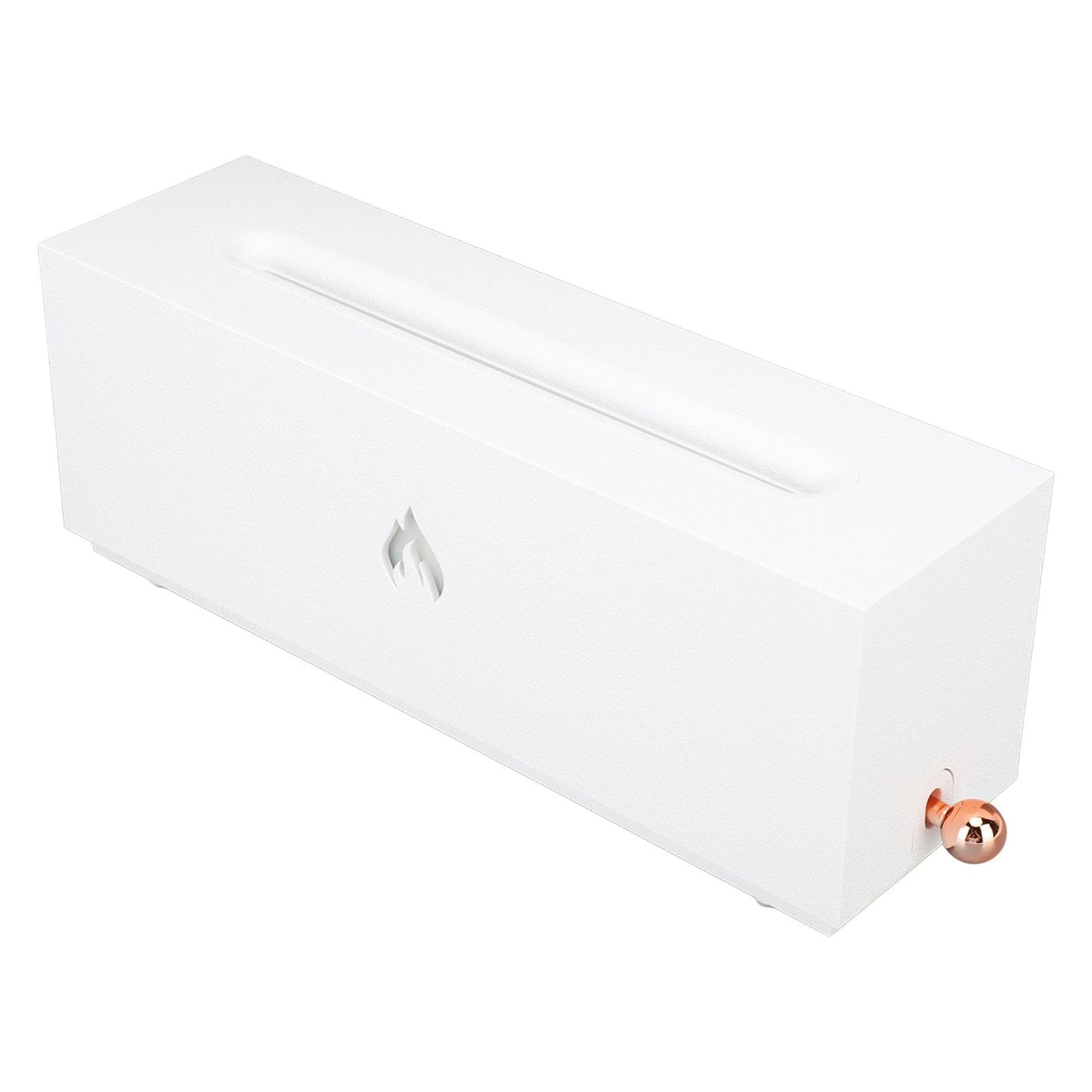 Flame Air Diffuser 3D Fireplace Appearance Multi Colored Fire Automatic Power Off Protection 320ml Silent Flame Mist Air Humidifier for Bedroom Office White - V1294-YM0710-3113230319612 Flame Air Diffuser 3D Fireplace Appearance Multi Colored Fire Automatic Power Off Protection 320ml Silent Flame Mist Air Humidifier for Bedroom Office White - Image 5
