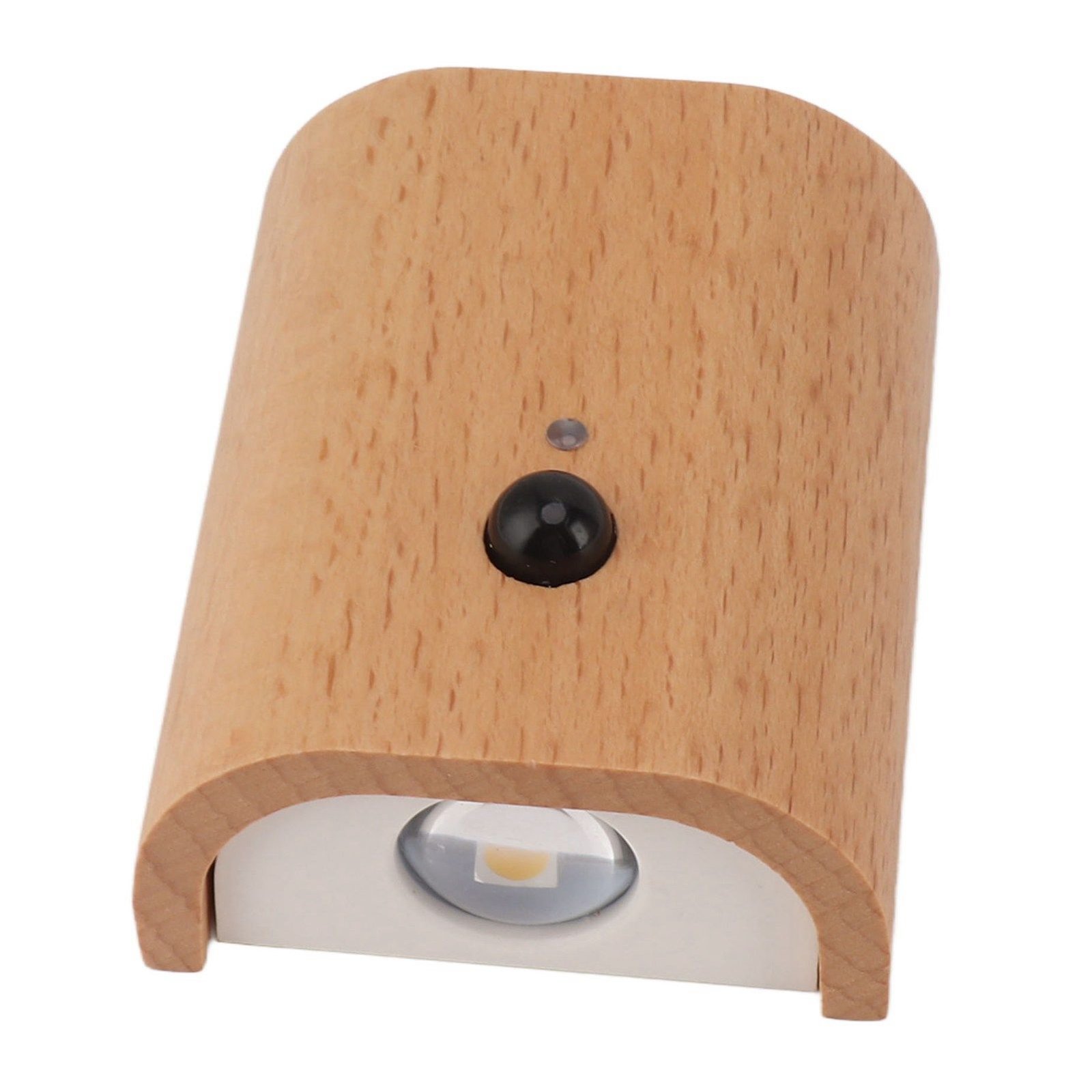 Step Light Wall Sconce Beech Wood Motion Dusk to Dawn Sensor Magnet 2 Side Lighting USB Rechargeable LED Wall Light - V1294-YM0710-3119230159311 Step Light Wall Sconce Beech Wood Motion Dusk to Dawn Sensor Magnet 2 Side Lighting USB Rechargeable LED Wall Light - Image 2