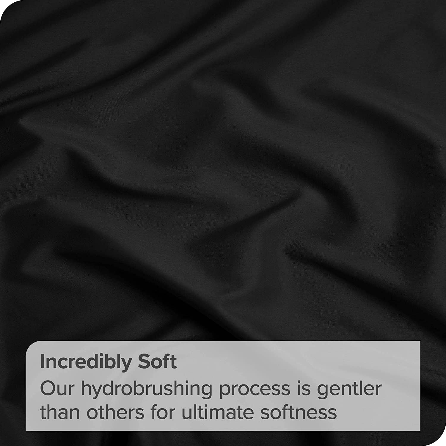 Hotel Quality Fitted Sheet - 1 Piece Fitted Sheet -Breathable Bedding - Wrinkle, Fade, Stain Resistant- 16inch/40cm Deep Pocket Fitted Bed Sheet-Wrinkle and Fade Resistant,(Black,King Single) - V1317-HB-QS9-AUKS-CL-HEI Hotel Quality Fitted Sheet - 1 Piece Fitted Sheet -Breathable Bedding - Wrinkle, Fade, Stain Resistant- 16inch/40cm Deep Pocket Fitted Bed Sheet-Wrinkle and Fade Resistant,(Black,King Single) - Image 5