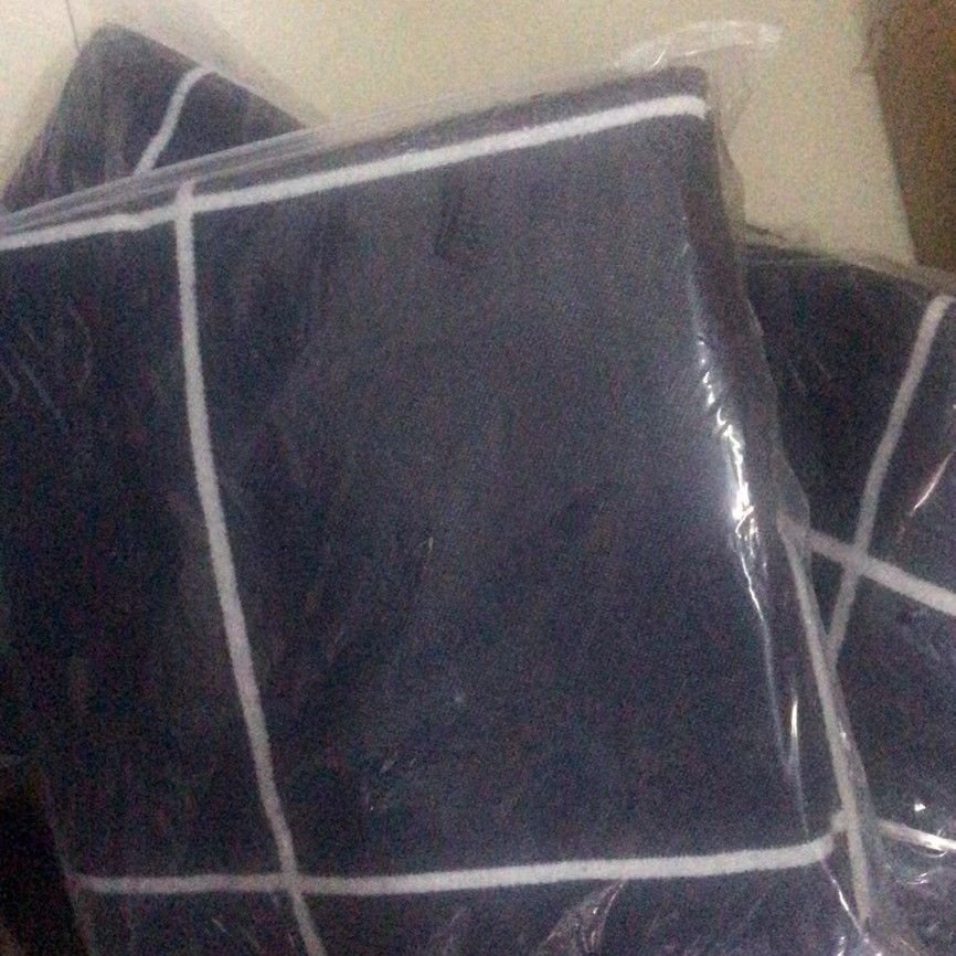 Wool Blanket Cullen Dynasty 140x170 700g Horizontal bar navy blue H 140*170 700g