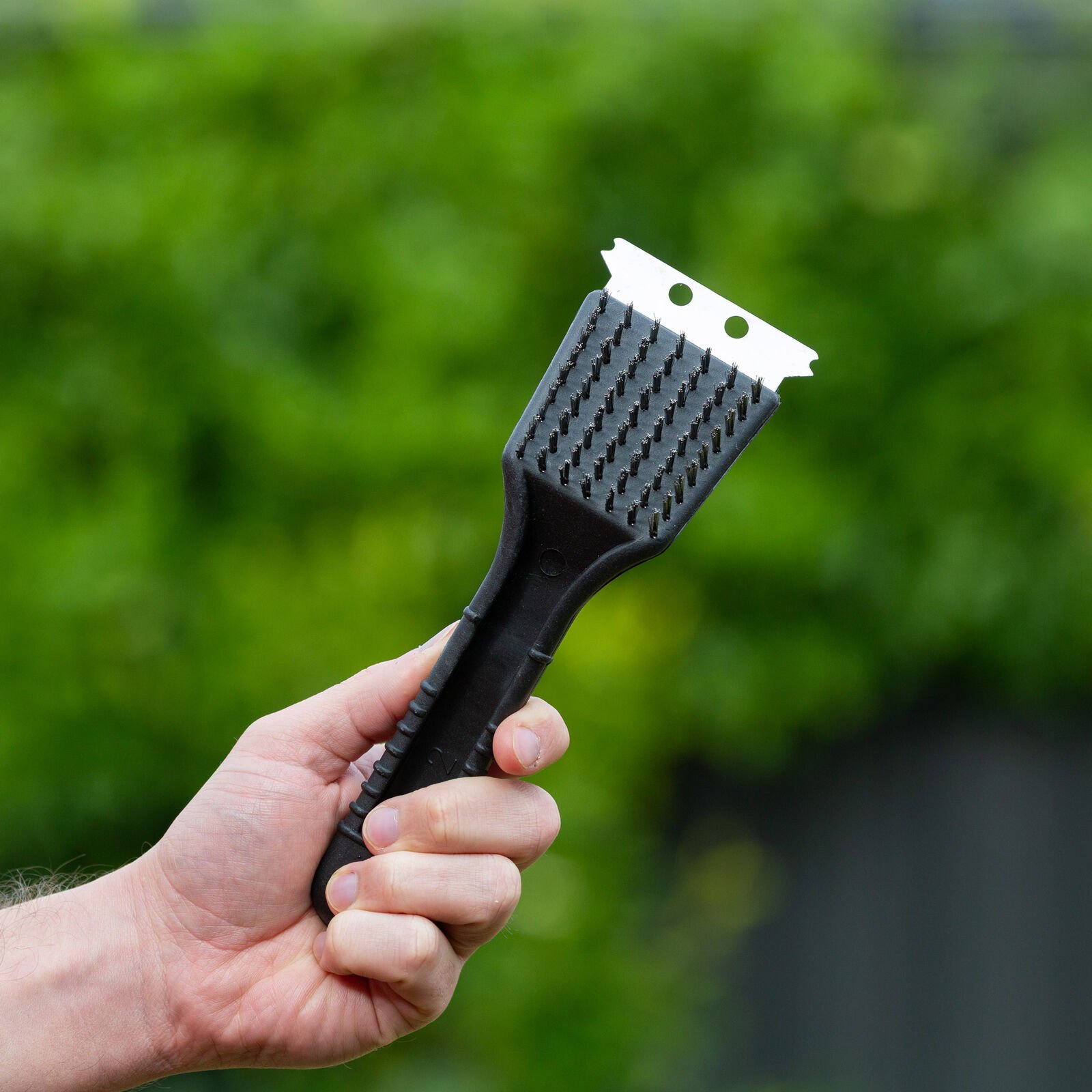 Stainless Steel BBQ Brush and Scraper Blade - V196-BBQ19 Stainless Steel BBQ Brush and Scraper Blade - Image 6