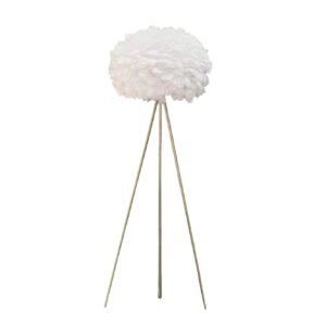 Feather Tripod Floor Lamp
