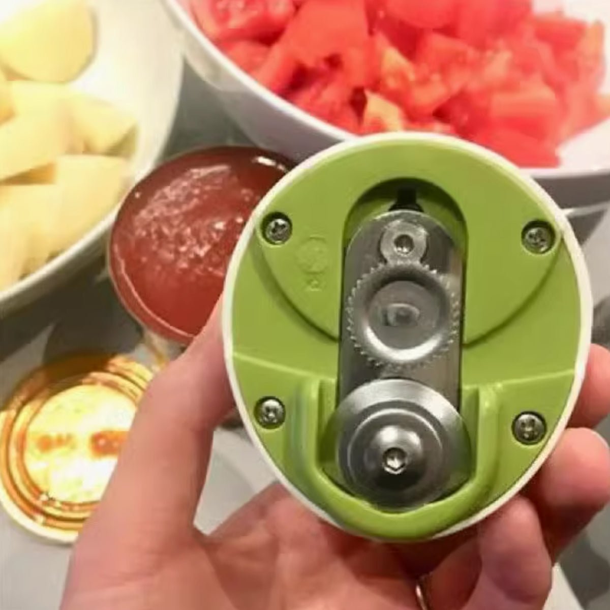 Can Opener Set 2pcs Manual Bottle Opener Stainless Steel Kitchen Tool for Home - V528-CAN-OPENER-GREEN-2PCS-225641 Can Opener Set 2pcs Manual Bottle Opener Stainless Steel Kitchen Tool for Home - Image 4