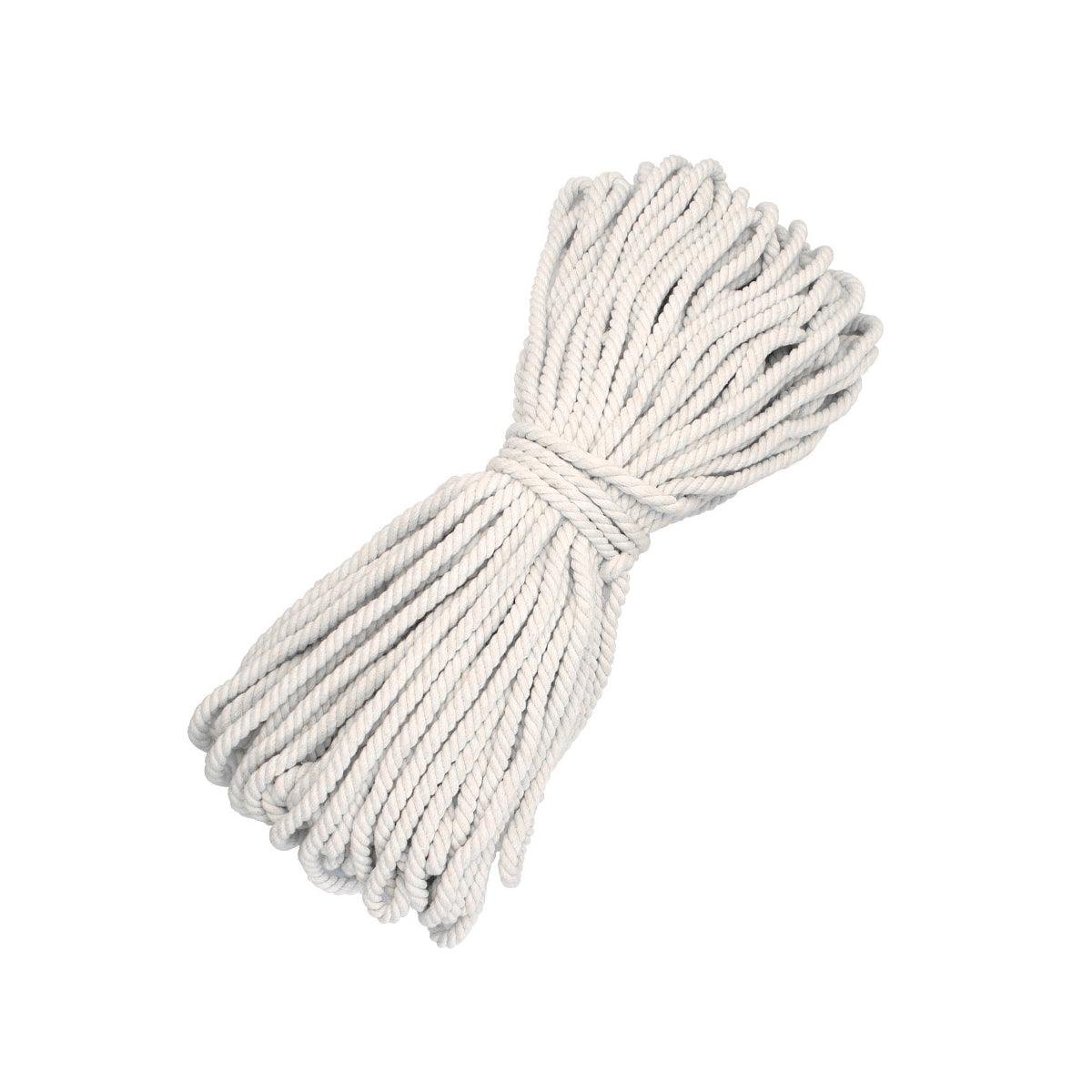 Cotton Rope Macrame Cord 1-12mm DIY Craft Tapestry Binding Decorative String - 12mm x 50m - V528-COTTON-ROPE-12-50-290252 Cotton Rope Macrame Cord 1-12mm DIY Craft Tapestry Binding Decorative String - 12mm x 50m - Image 9