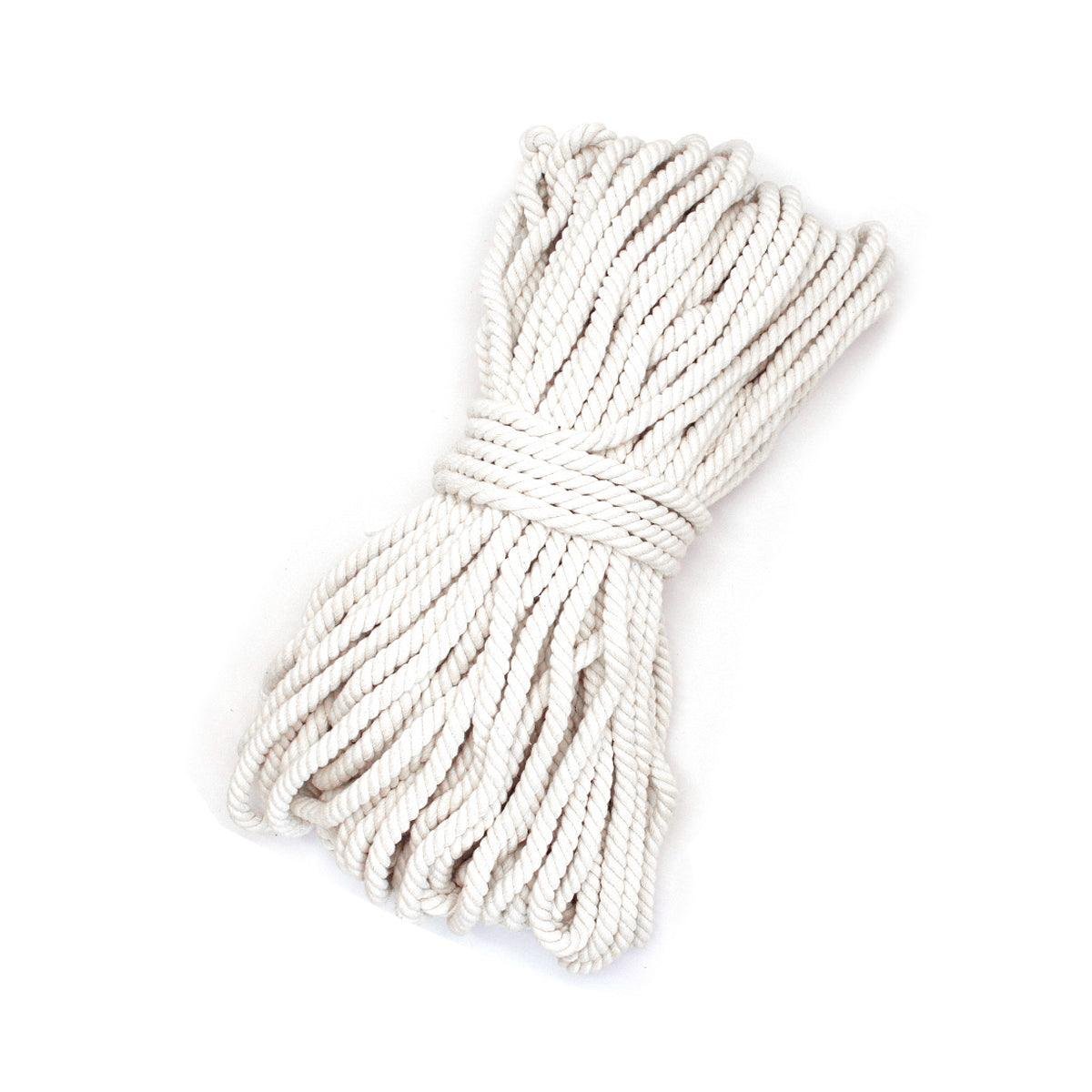 Cotton Rope Macrame Cord 1-12mm DIY Craft Tapestry Binding Decorative String - 12mm x 50m - V528-COTTON-ROPE-12-50-290252 Cotton Rope Macrame Cord 1-12mm DIY Craft Tapestry Binding Decorative String - 12mm x 50m - Image 11