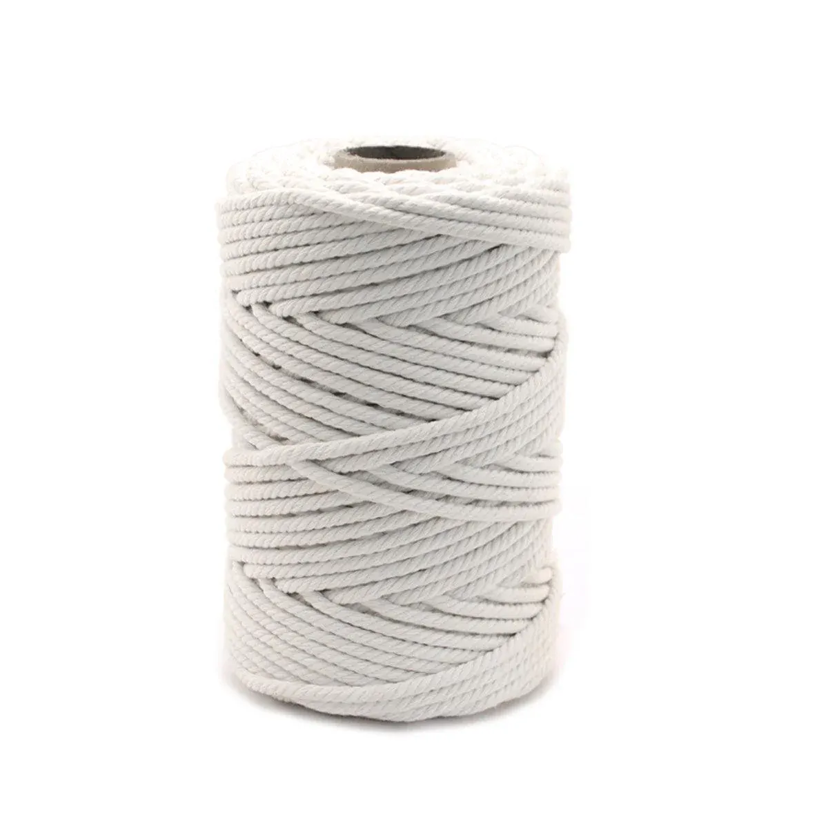 Cotton Rope Macrame Cord 1-12mm DIY Craft Tapestry Binding Decorative String - 6mm x 100m - V528-COTTON-ROPE-6-100-661954 Cotton Rope Macrame Cord 1-12mm DIY Craft Tapestry Binding Decorative String - 6mm x 100m