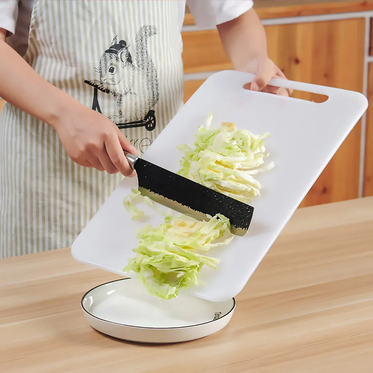 Plastic Cutting Board Small Size Chopping Board for Kitchen Food Prep Home Use - 33x20cm - V528-CUTTING-33-20CM-459210 Plastic Cutting Board Small Size Chopping Board for Kitchen Food Prep Home Use - 33x20cm - Image 12