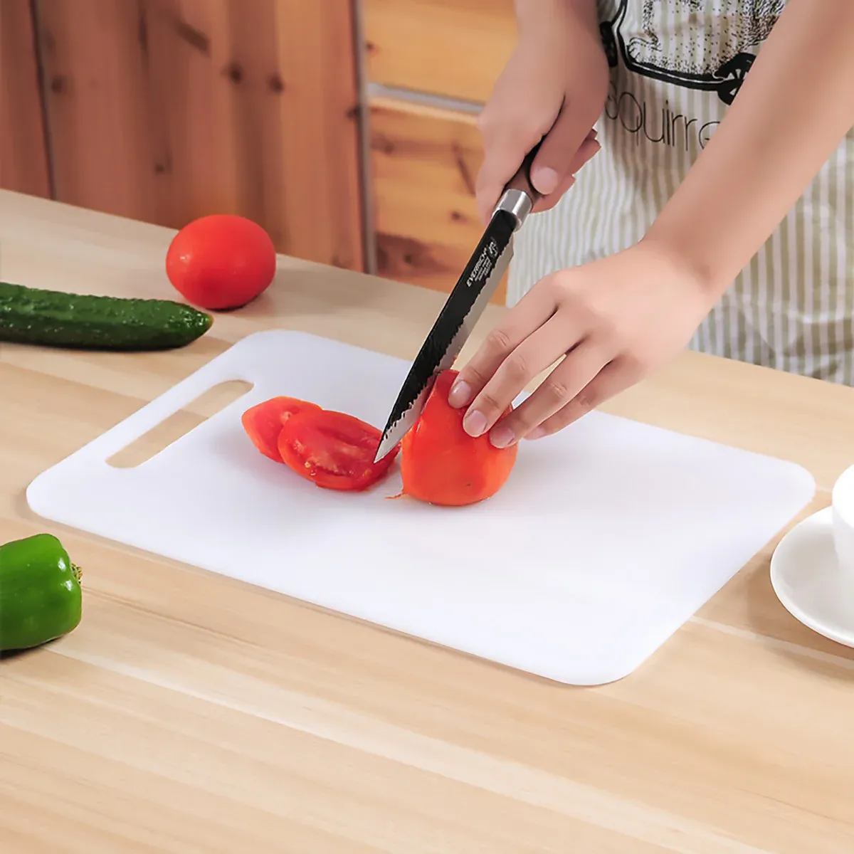 Plastic Cutting Board Small Size Chopping Board for Kitchen Food Prep Home Use - 33x20cm - V528-CUTTING-33-20CM-459210 Plastic Cutting Board Small Size Chopping Board for Kitchen Food Prep Home Use - 33x20cm - Image 13