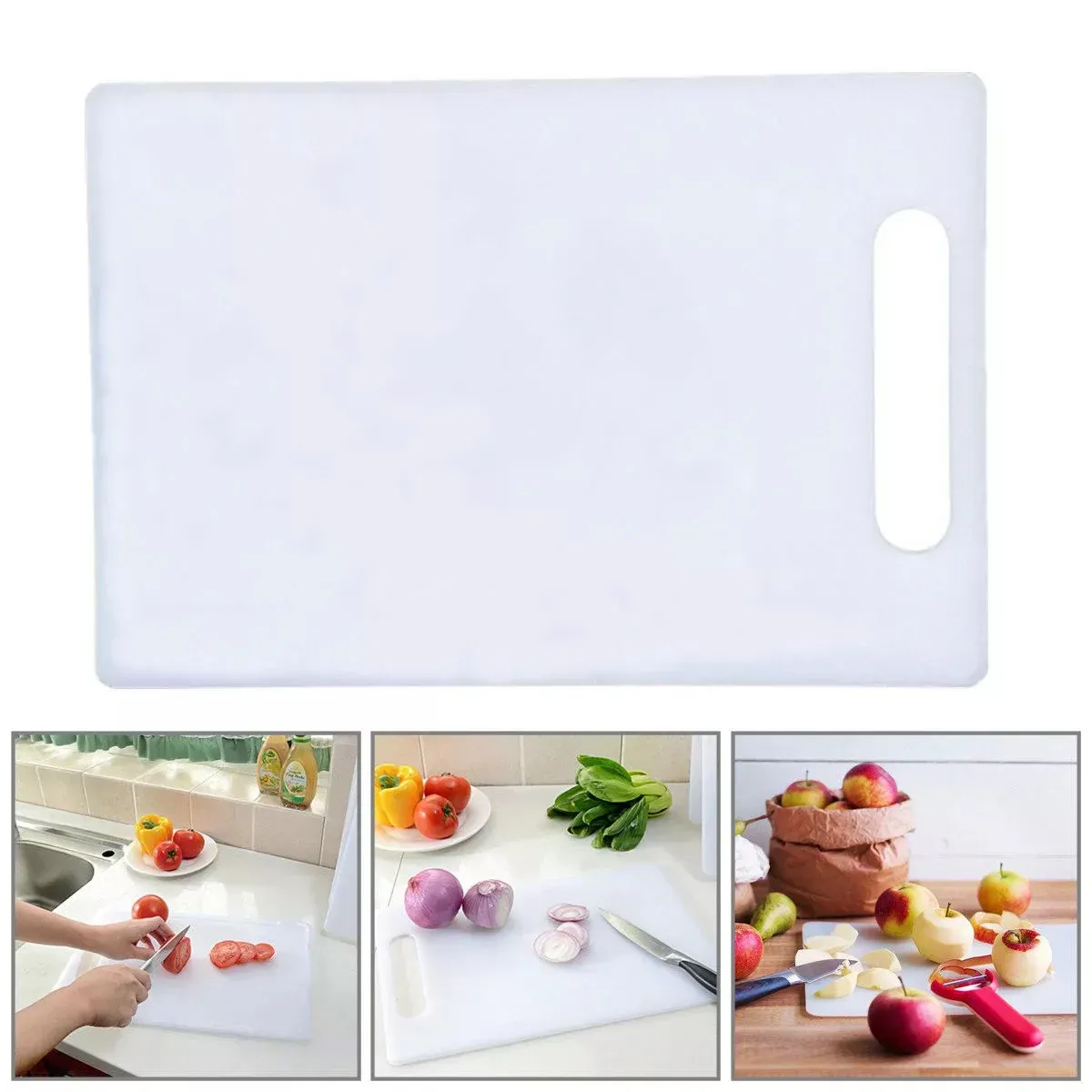 Plastic Cutting Board Small Size Chopping Board for Kitchen Food Prep Home Use - 33x20cm - V528-CUTTING-33-20CM-459210 Plastic Cutting Board Small Size Chopping Board for Kitchen Food Prep Home Use - 33x20cm - Image 15
