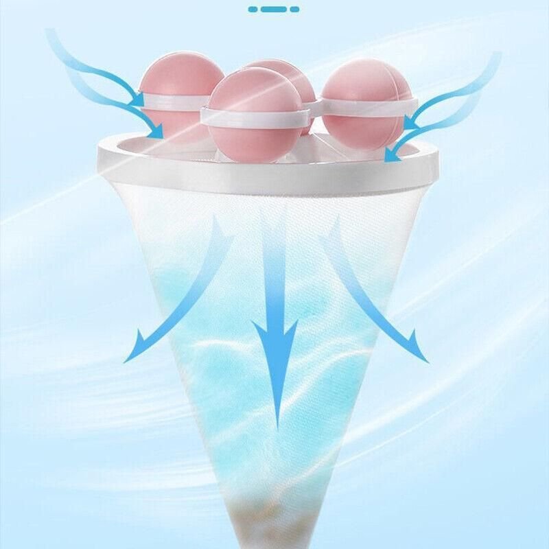 2 Pcs Reusable Hair Lint Catcher Removal Net Bag Wash Machine Float Filter - Blue - V528-FILTERCOLLECTOR-BLUE-2-233929 2 Pcs Reusable Hair Lint Catcher Removal Net Bag Wash Machine Float Filter - Blue - Image 9