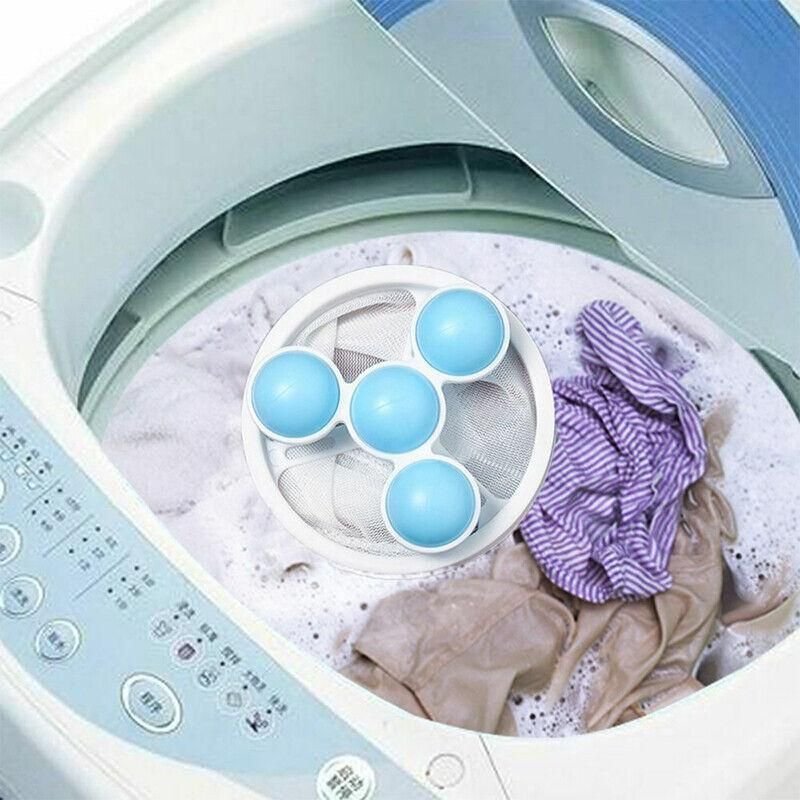2 Pcs Reusable Hair Lint Catcher Removal Net Bag Wash Machine Float Filter - Blue - V528-FILTERCOLLECTOR-BLUE-2-233929 2 Pcs Reusable Hair Lint Catcher Removal Net Bag Wash Machine Float Filter - Blue - Image 11