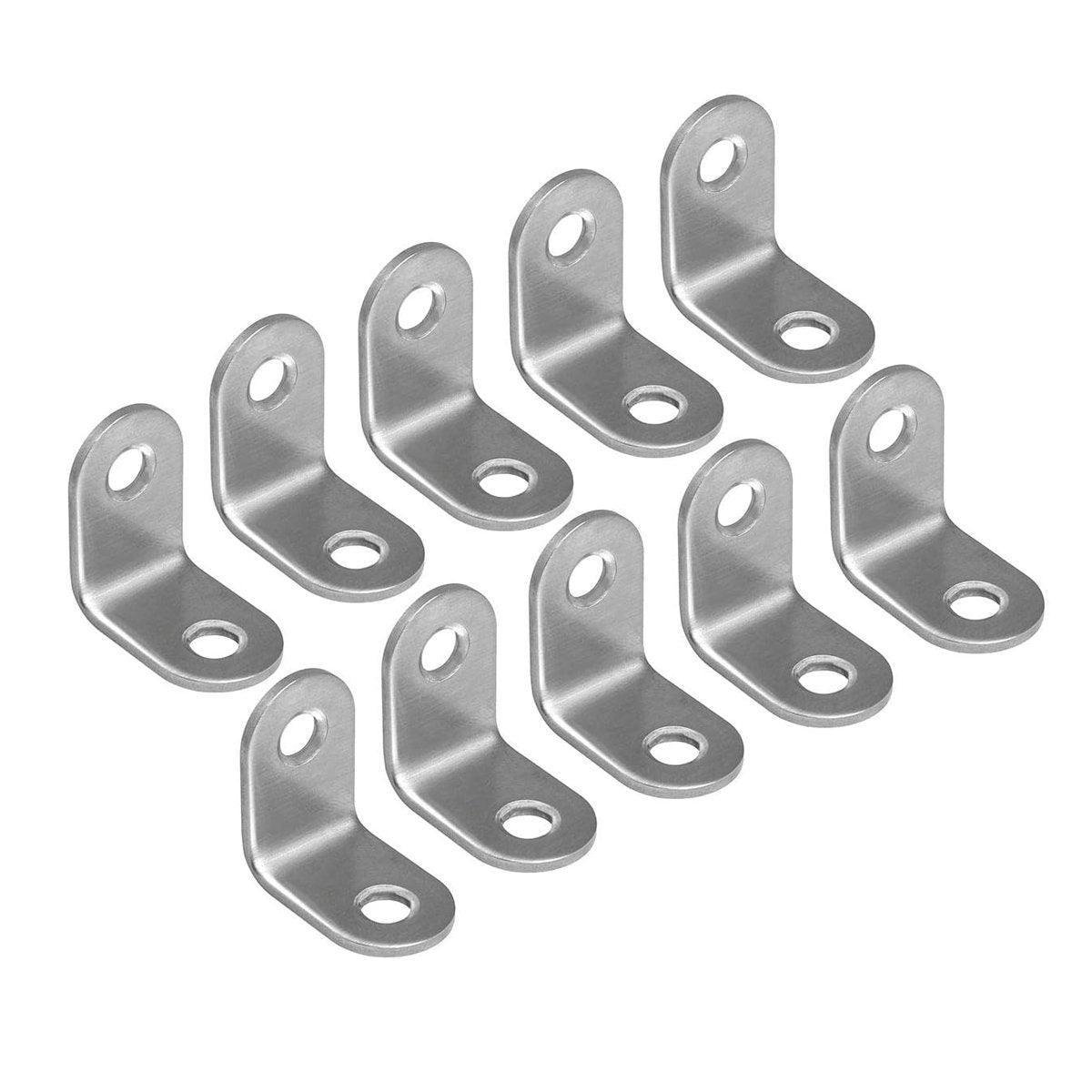 10pcs 90-degree L Type Angle Brackets Right Angle Fixed Support Furniture Connector - 20*20*16mm - V528-FIXED-SUPPORT-20-20-16-10PCS-436753 10pcs 90-degree L Type Angle Brackets Right Angle Fixed Support Furniture Connector - 20*20*16mm - Image 7