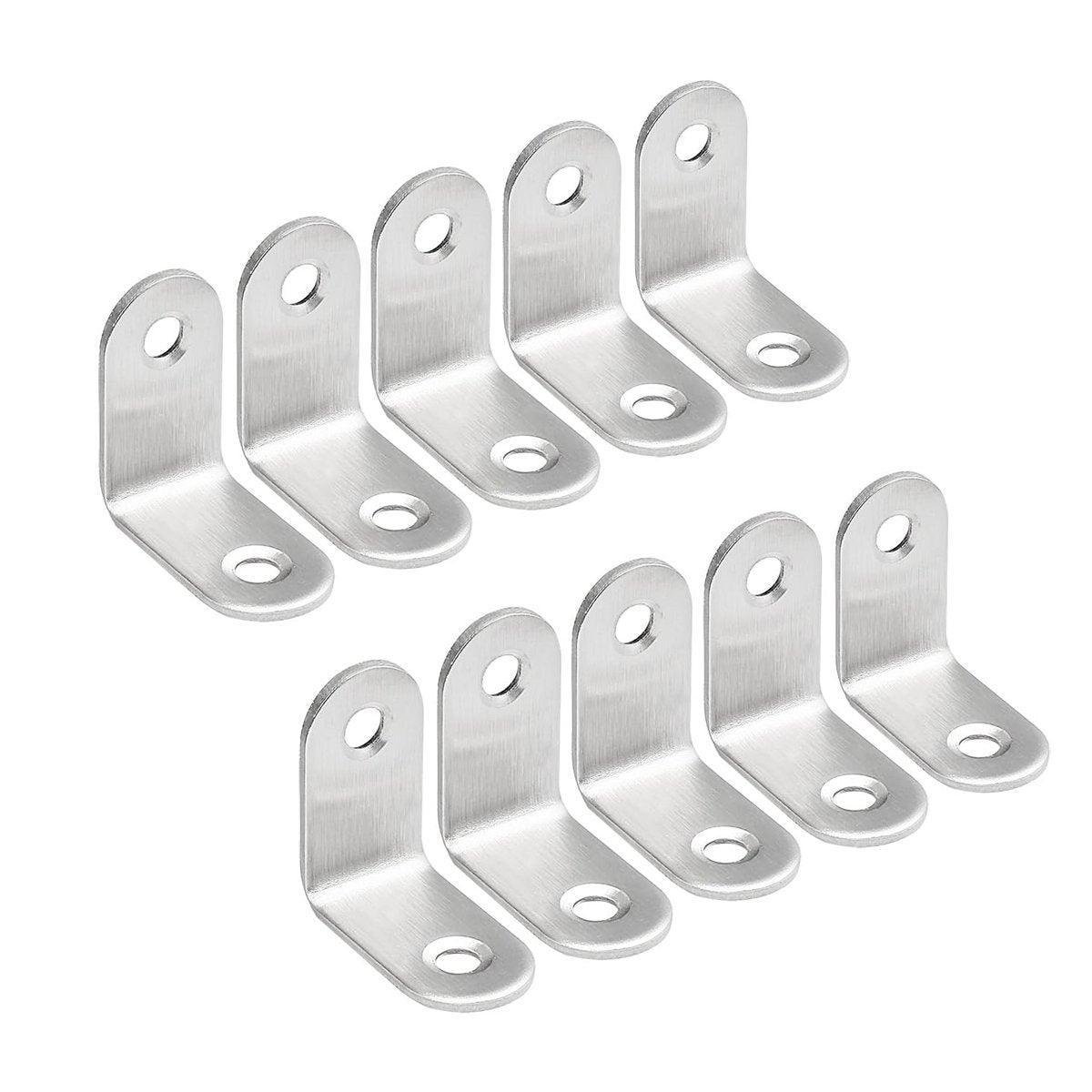 10pcs 90-degree L Type Angle Brackets Right Angle Fixed Support Furniture Connector - 20*20*16mm - V528-FIXED-SUPPORT-20-20-16-10PCS-436753 10pcs 90-degree L Type Angle Brackets Right Angle Fixed Support Furniture Connector - 20*20*16mm - Image 8