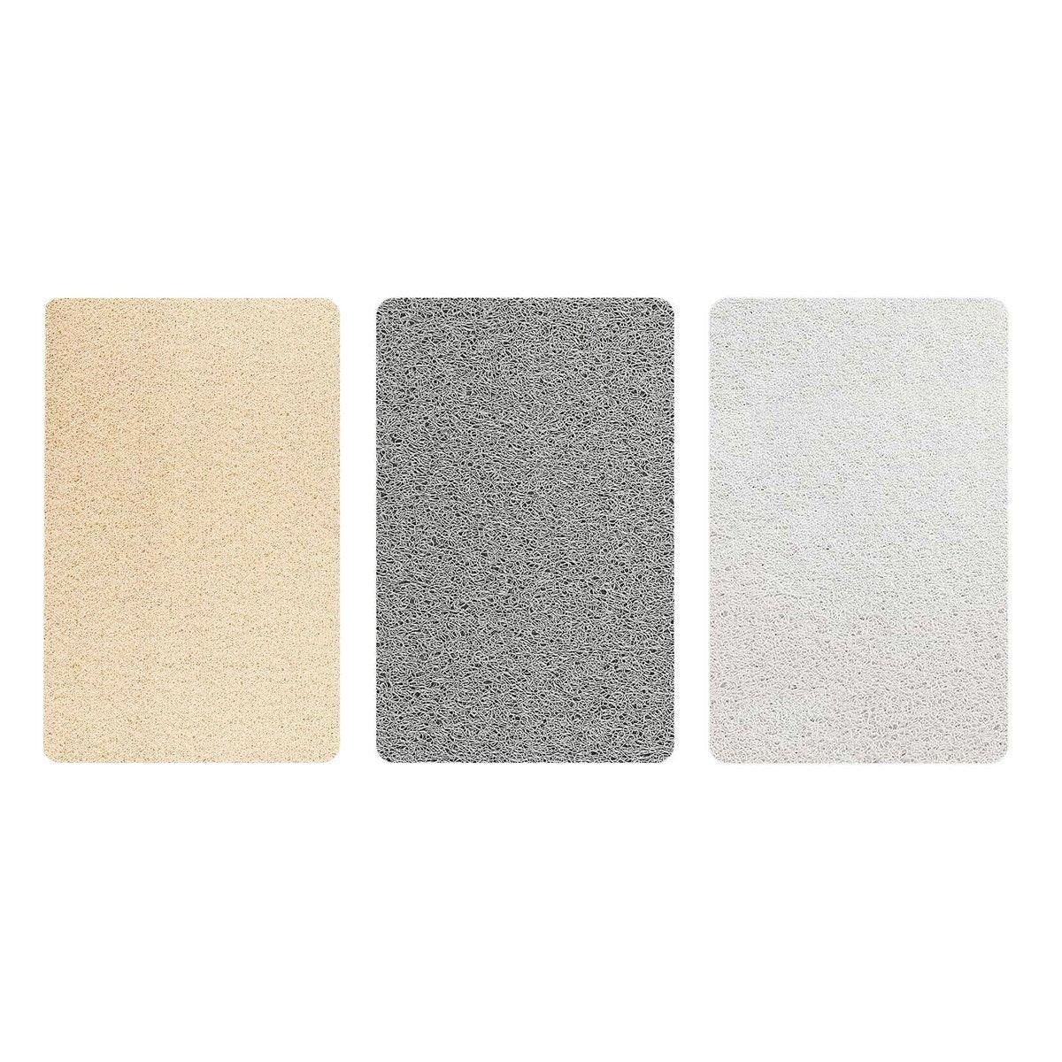 Waterproof Non-Slip Bathroom Shower Mat Anti-Slip Rug Toilet Floor Mat Washable - Grey-43*75cm - V528-FLOOR-MAT-GREY-43-75-126625 Waterproof Non-Slip Bathroom Shower Mat Anti-Slip Rug Toilet Floor Mat Washable - Grey-43*75cm - Image 2