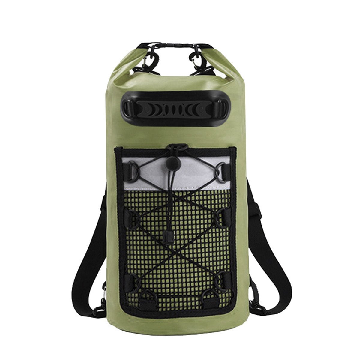 Outdoor Waterproof Dry Bag Roll Top Sack Rafting Swimming Hiking Travel Gear - Green - 30L - V528-FS-BACKPACK-30L-GREEN-333480 Outdoor Waterproof Dry Bag Roll Top Sack Rafting Swimming Hiking Travel Gear - Green - 30L - Image 11