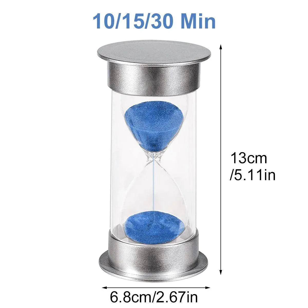 10/15/30 Minute Hourglass Timer Sand Timer for Home Office and Classroom Use - Orange-30min - V528-HOURGLASS-ORANGE-30M-948501 10/15/30 Minute Hourglass Timer Sand Timer for Home Office and Classroom Use - Orange-30min - Image 4