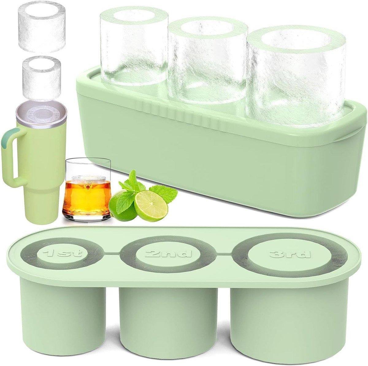 Silicone Ice Cube Tray for 20oz 30oz 40oz Tumbler Easy Release Reusable Mold - Coffee - V528-ICE-TRAY-COFFEE-401149 Silicone Ice Cube Tray for 20oz 30oz 40oz Tumbler Easy Release Reusable Mold - Coffee - Image 6