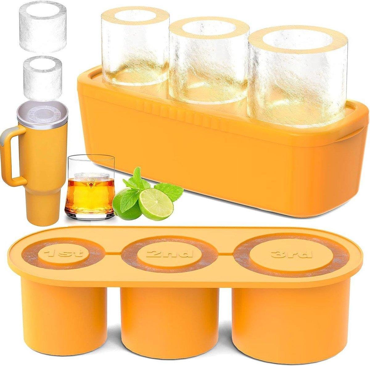 Silicone Ice Cube Tray for 20oz 30oz 40oz Tumbler Easy Release Reusable Mold - Coffee - V528-ICE-TRAY-COFFEE-401149 Silicone Ice Cube Tray for 20oz 30oz 40oz Tumbler Easy Release Reusable Mold - Coffee - Image 8