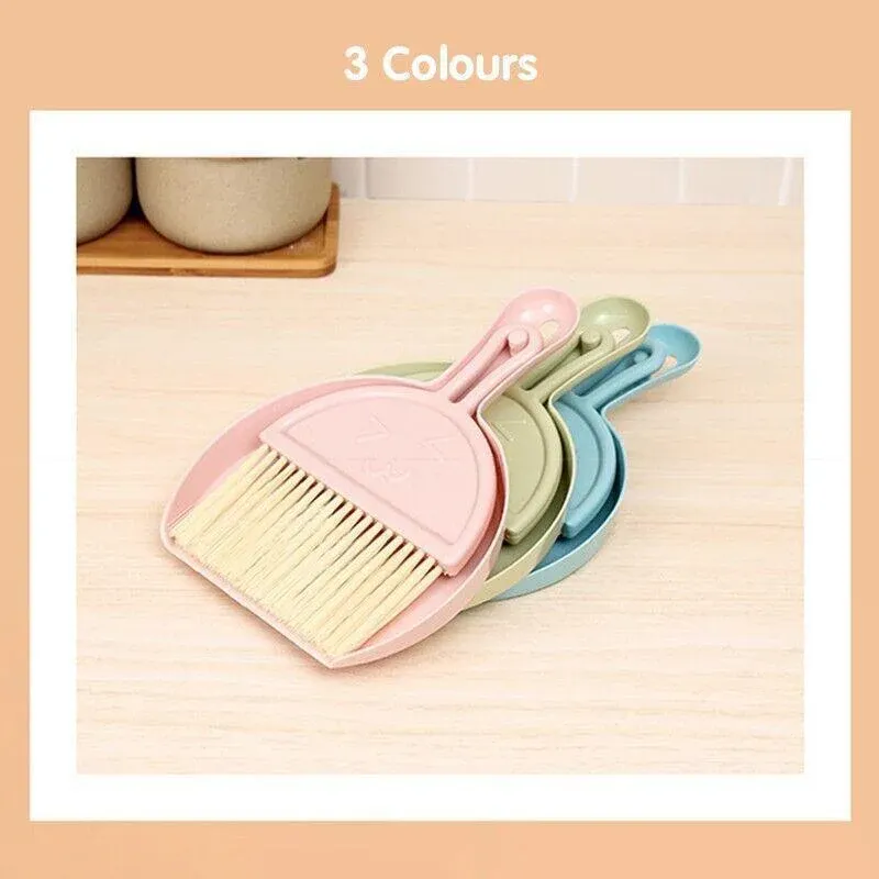 Mini Desktop Sweep Cleaning Brush Keyboard Brush Small Broom Dustpan Set - Green - V528-MINIBROOM-GREEN-91678 Mini Desktop Sweep Cleaning Brush Keyboard Brush Small Broom Dustpan Set - Green - Image 13